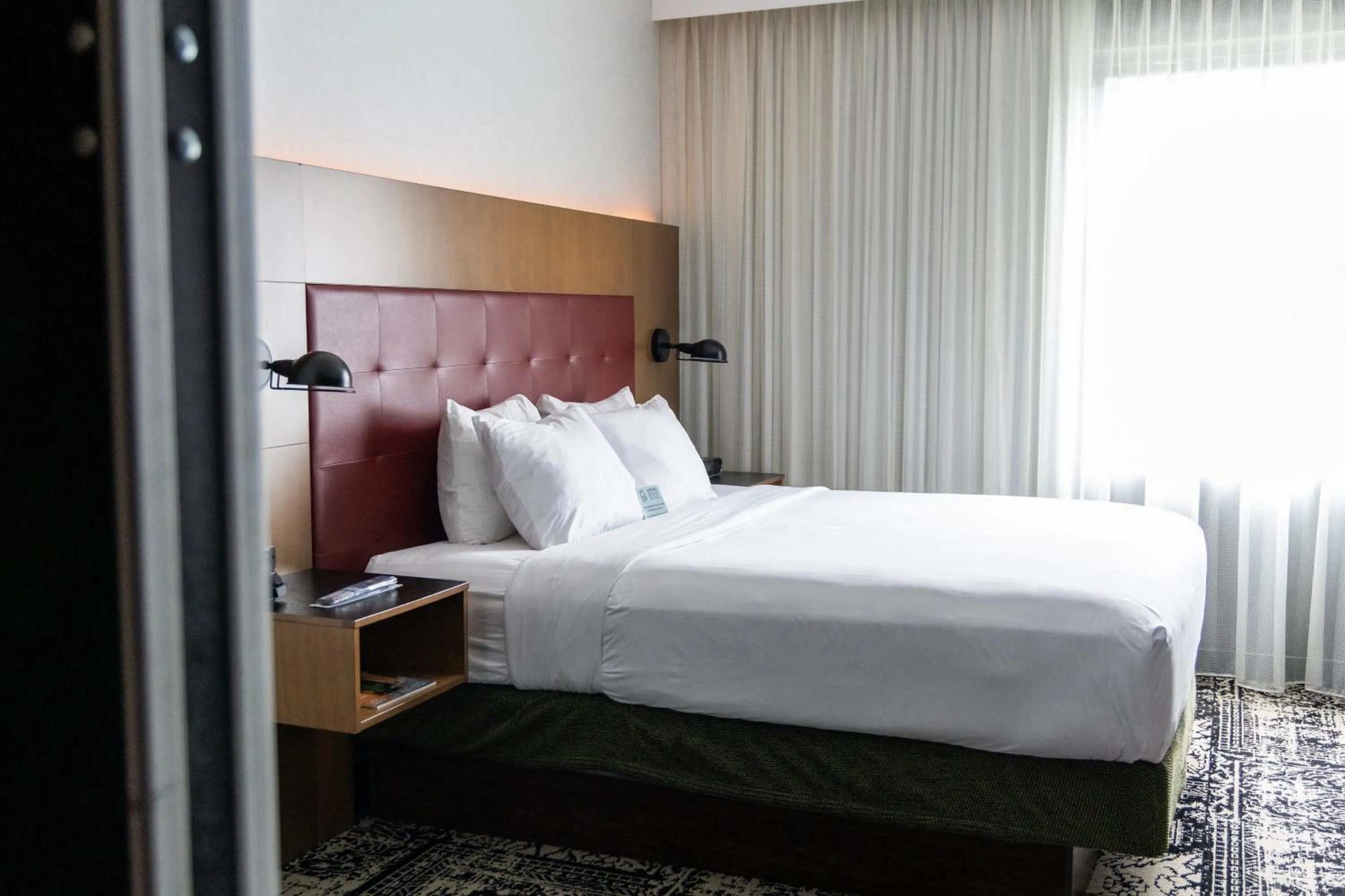 Bed in Hotel Rock Lititz