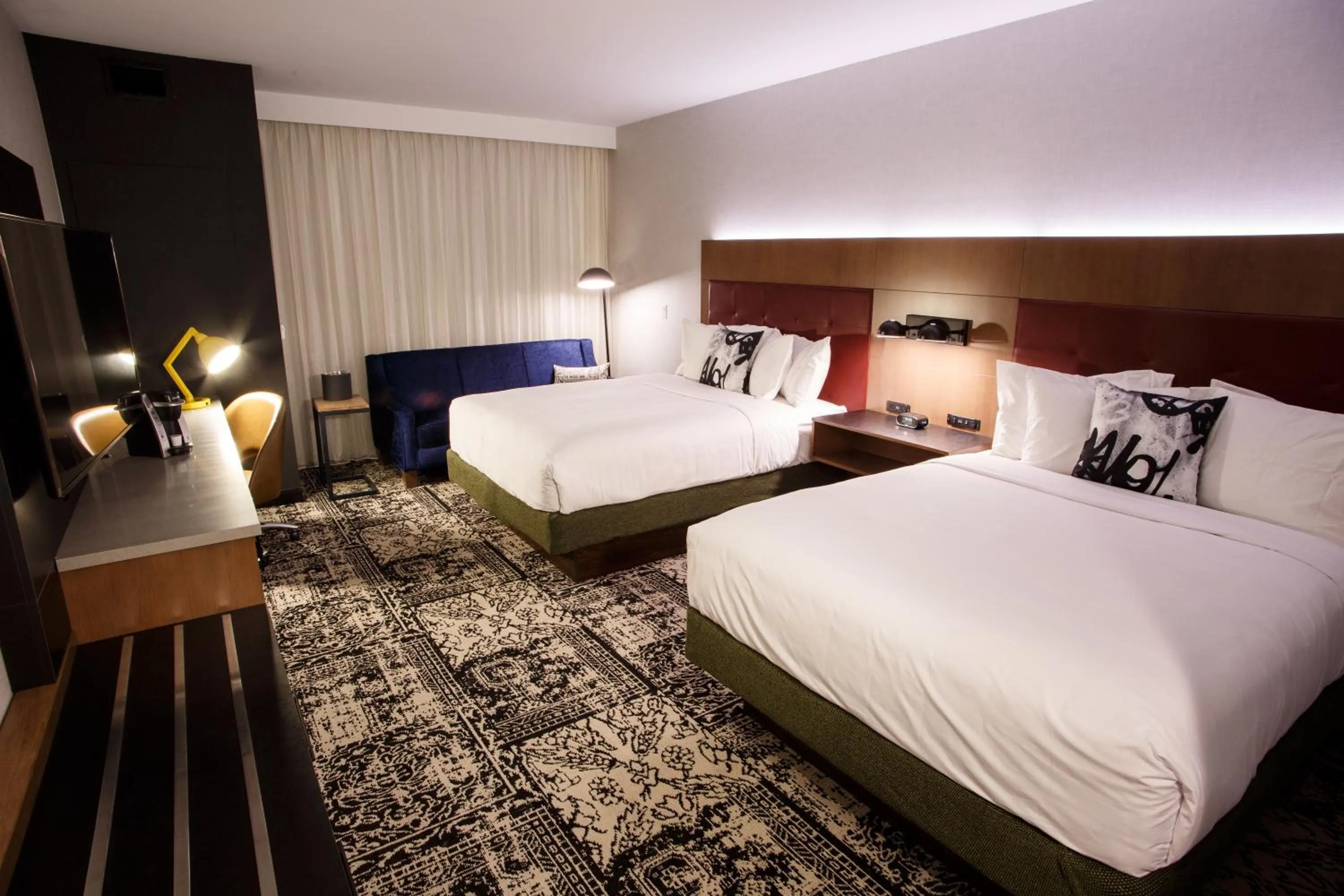 Bed in Hotel Rock Lititz