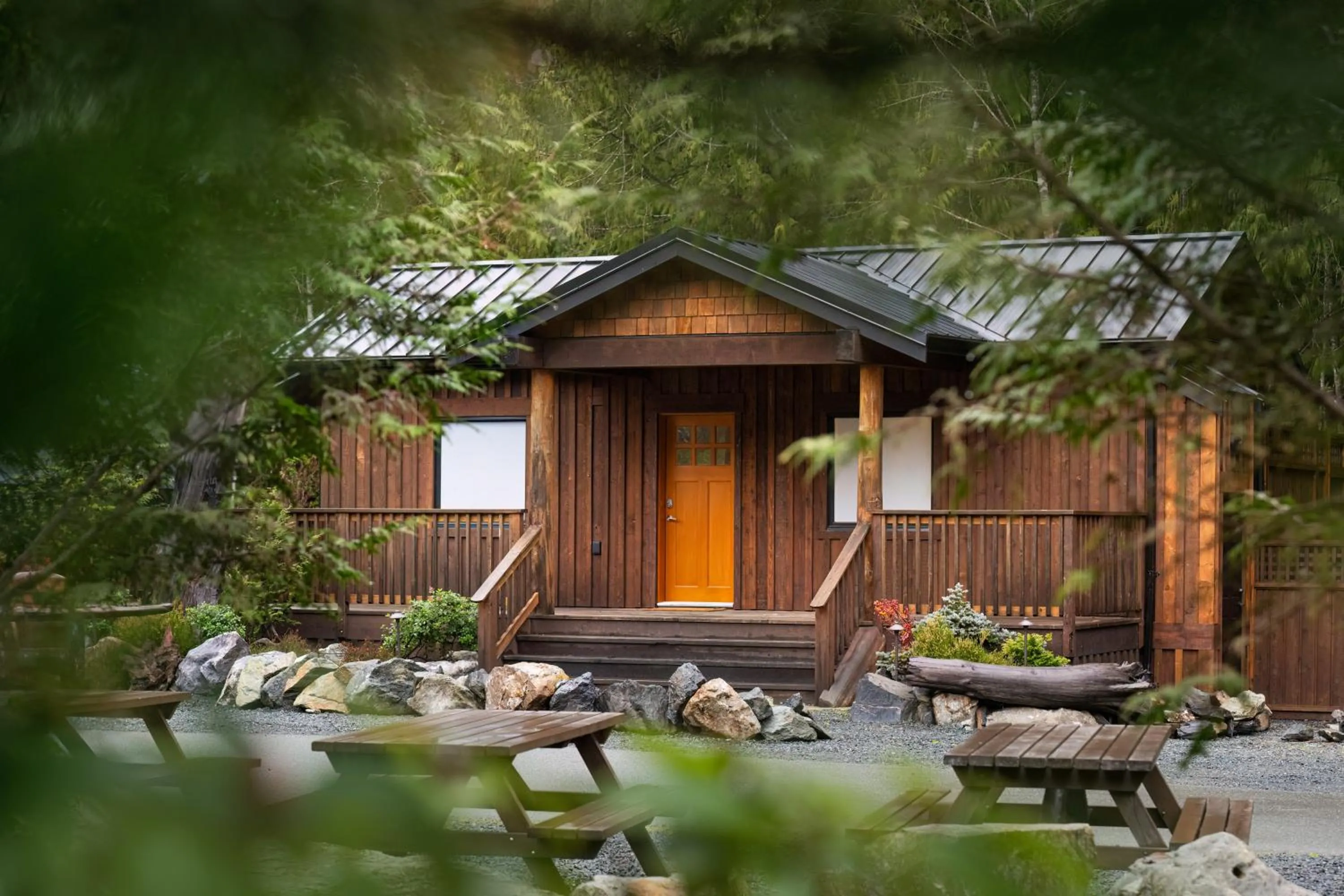 Property building in West Coast Trail Lodge
