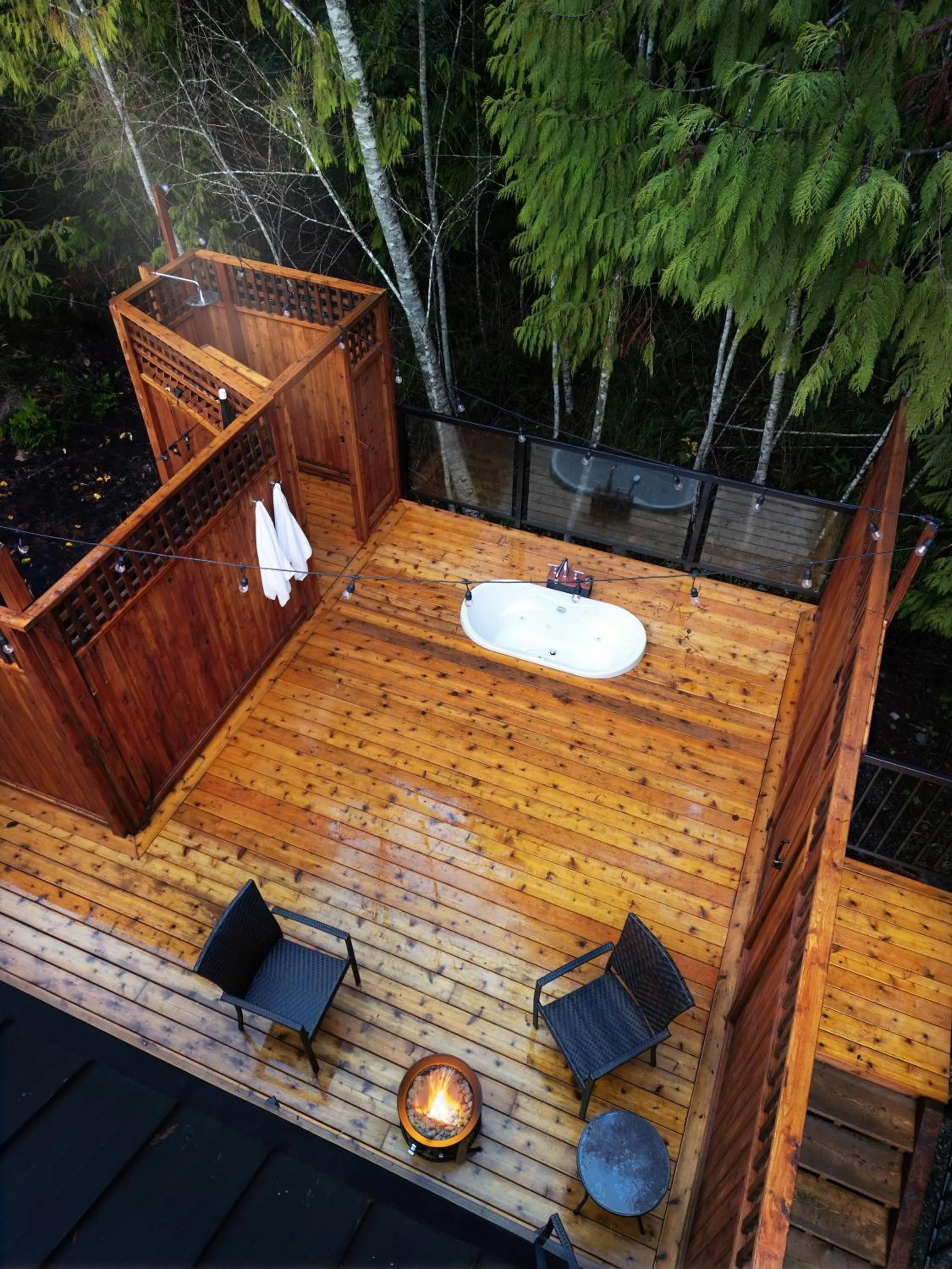Balcony/Terrace in West Coast Trail Lodge