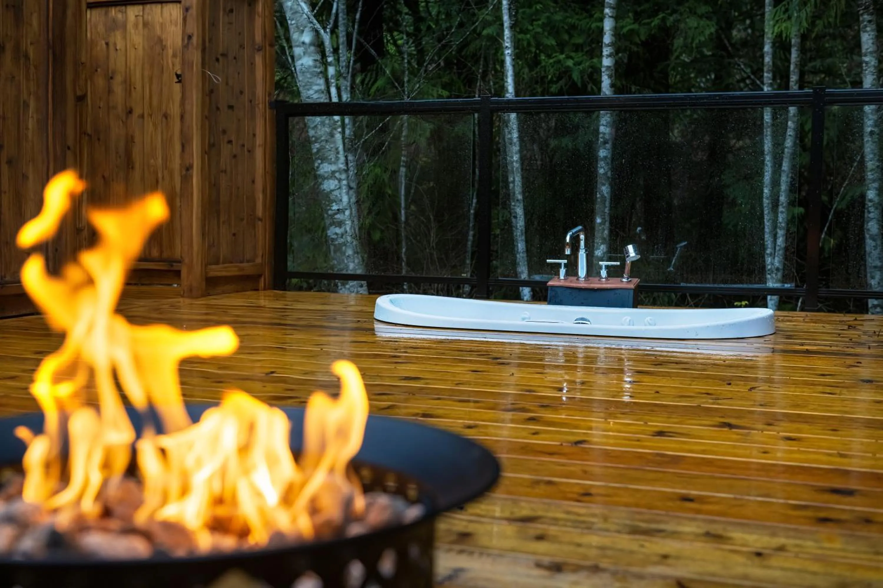 Balcony/Terrace in West Coast Trail Lodge