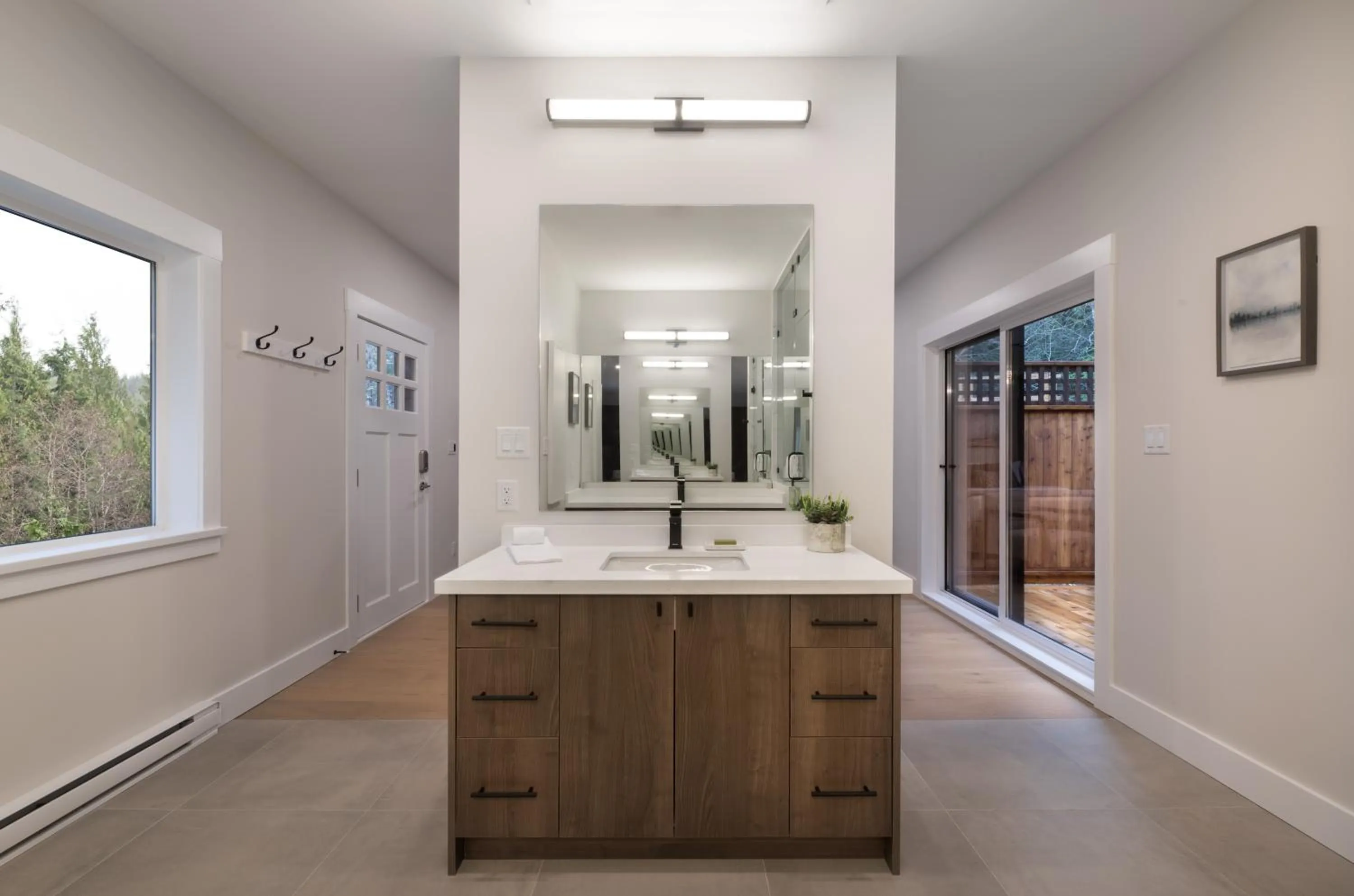 Bathroom in West Coast Trail Lodge