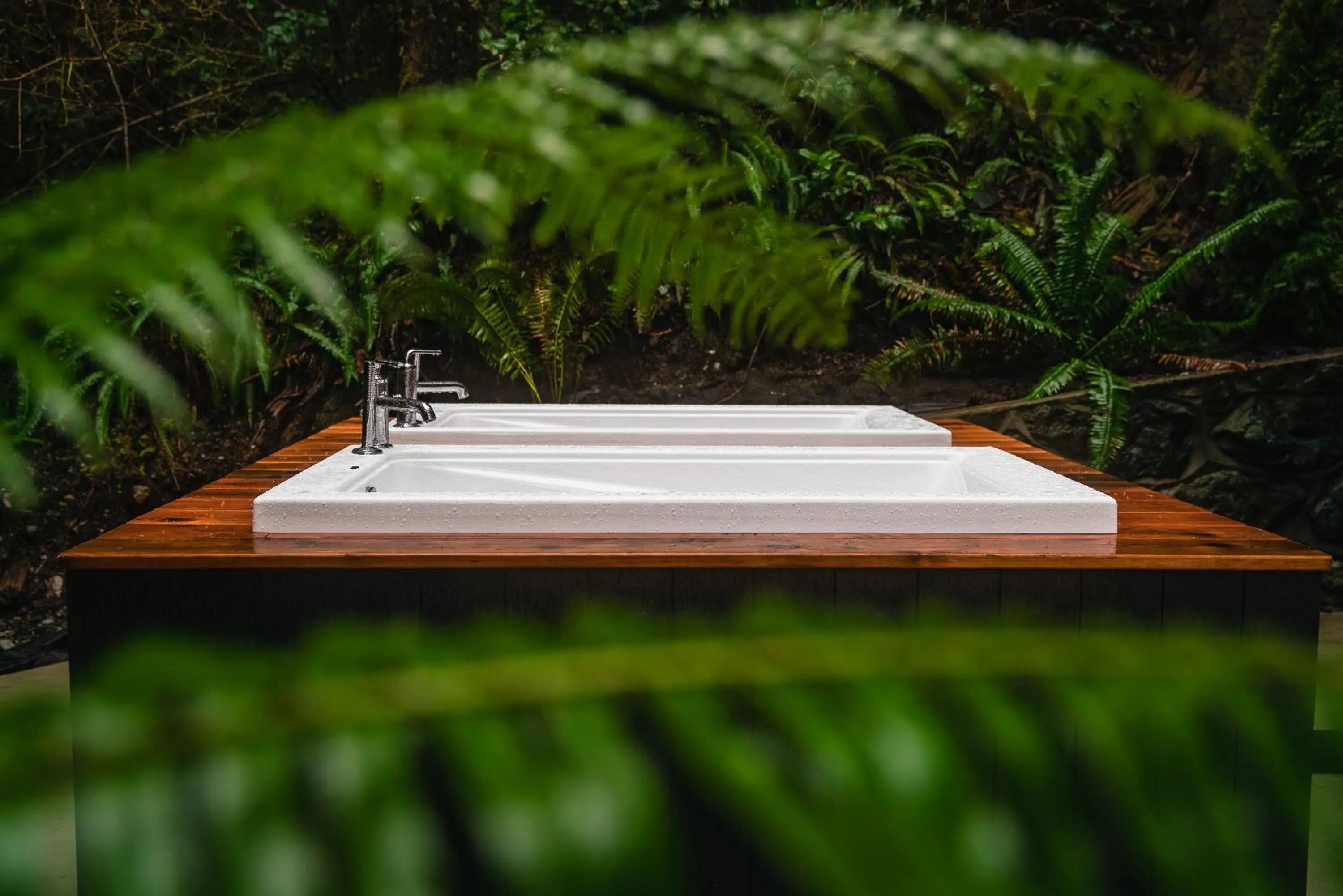 Bath in West Coast Trail Lodge