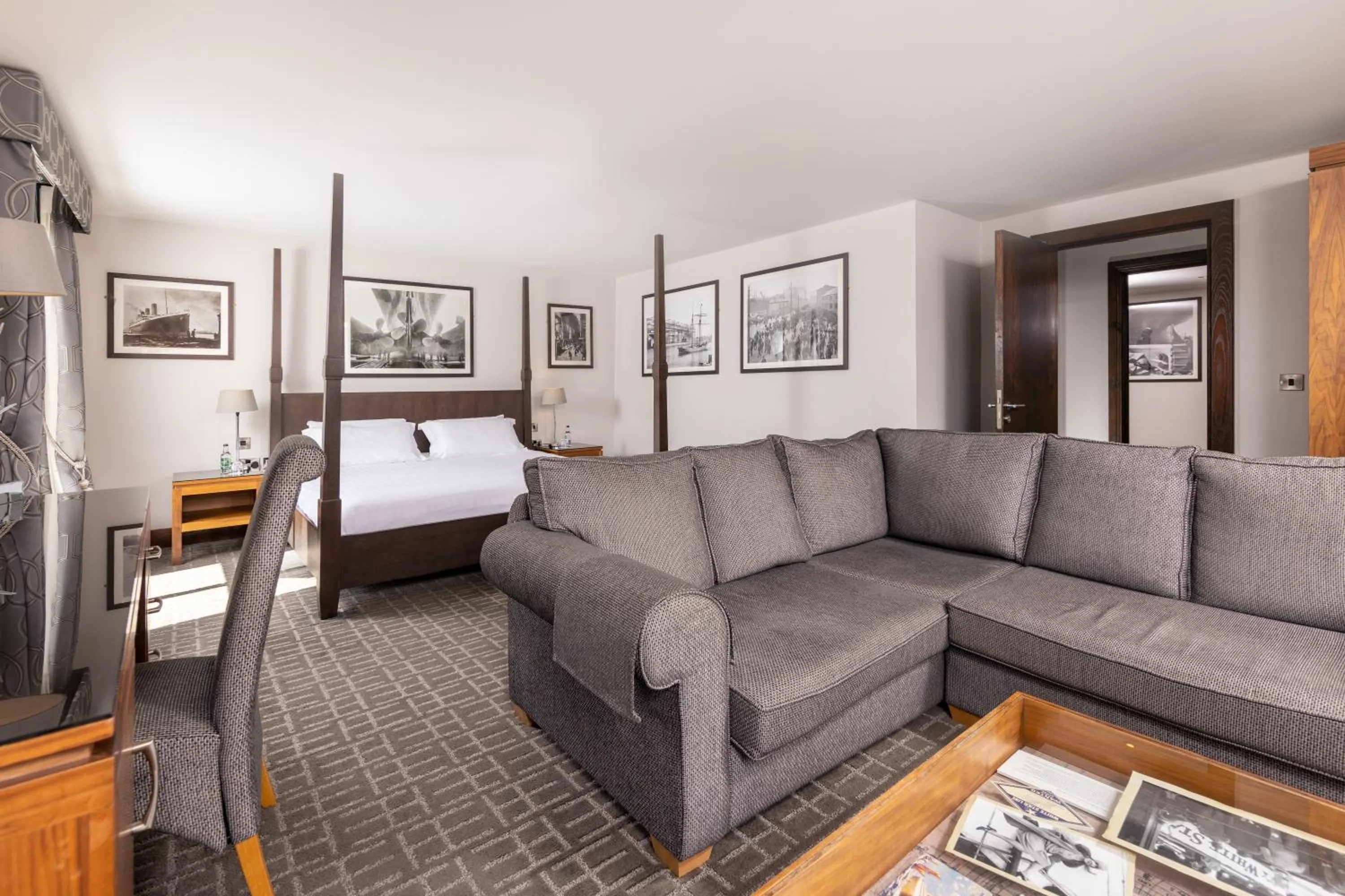 Bedroom in Redcastle Hotel