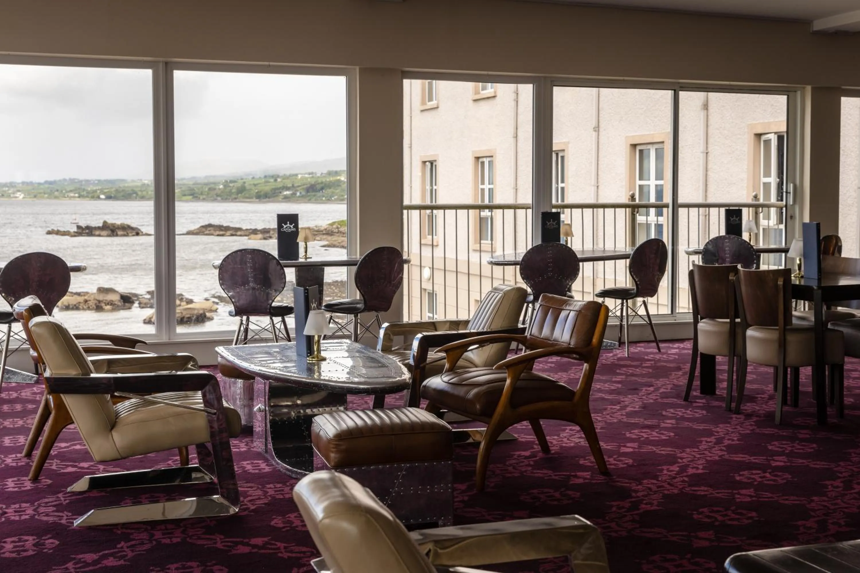 Seating area in Redcastle Hotel
