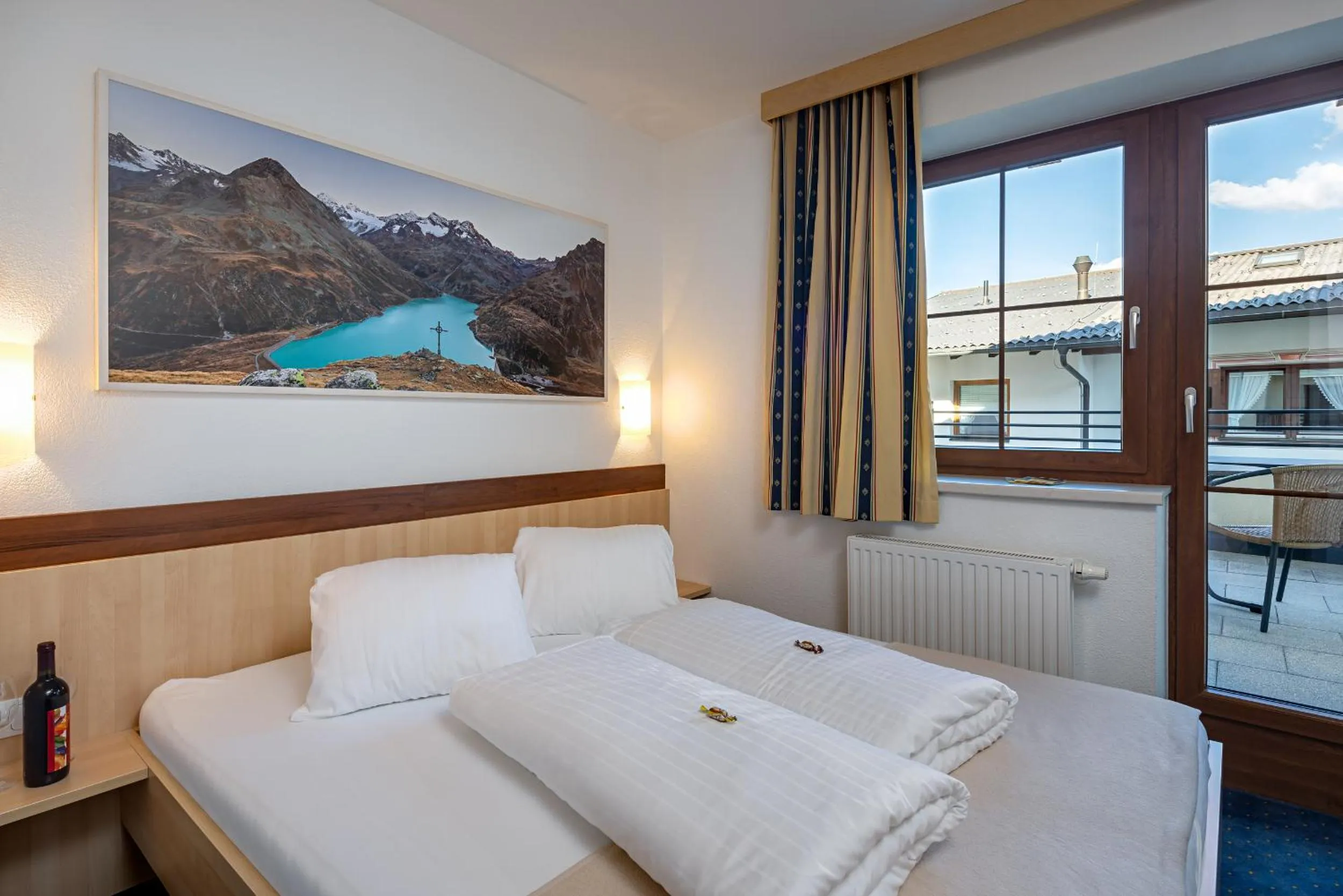 Bedroom, Bed in Apart-Hotel Aurora Fiss