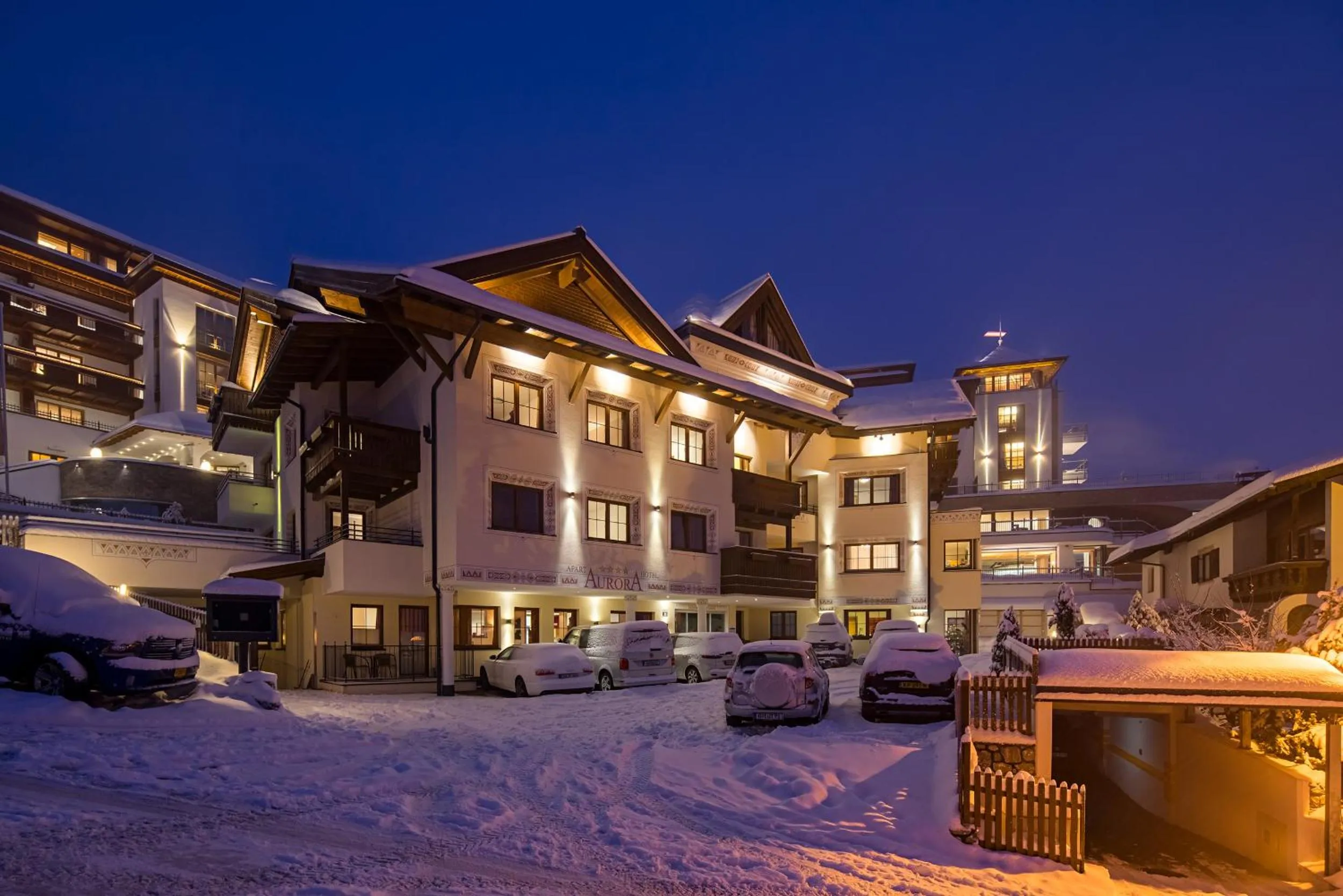 Winter in Apart-Hotel Aurora Fiss