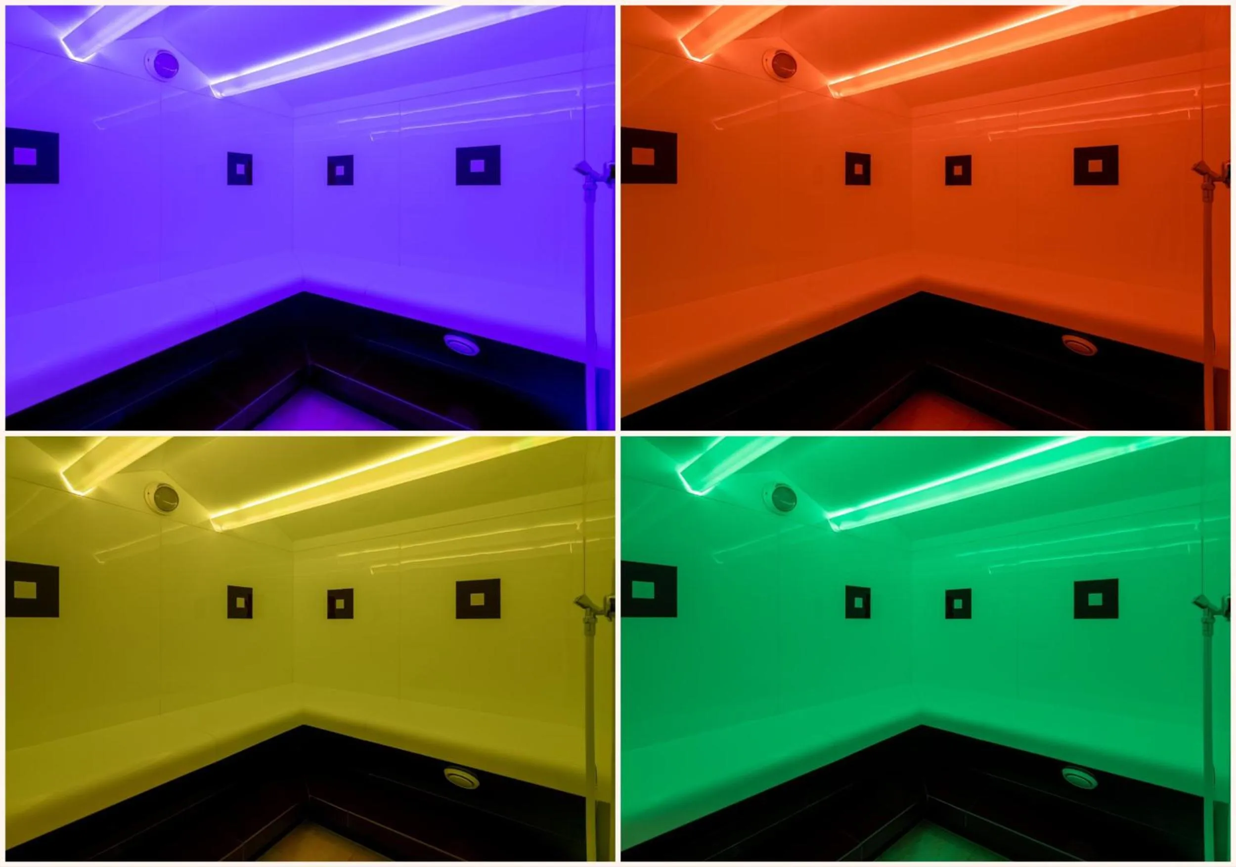 Steam room in Apart-Hotel Aurora Fiss