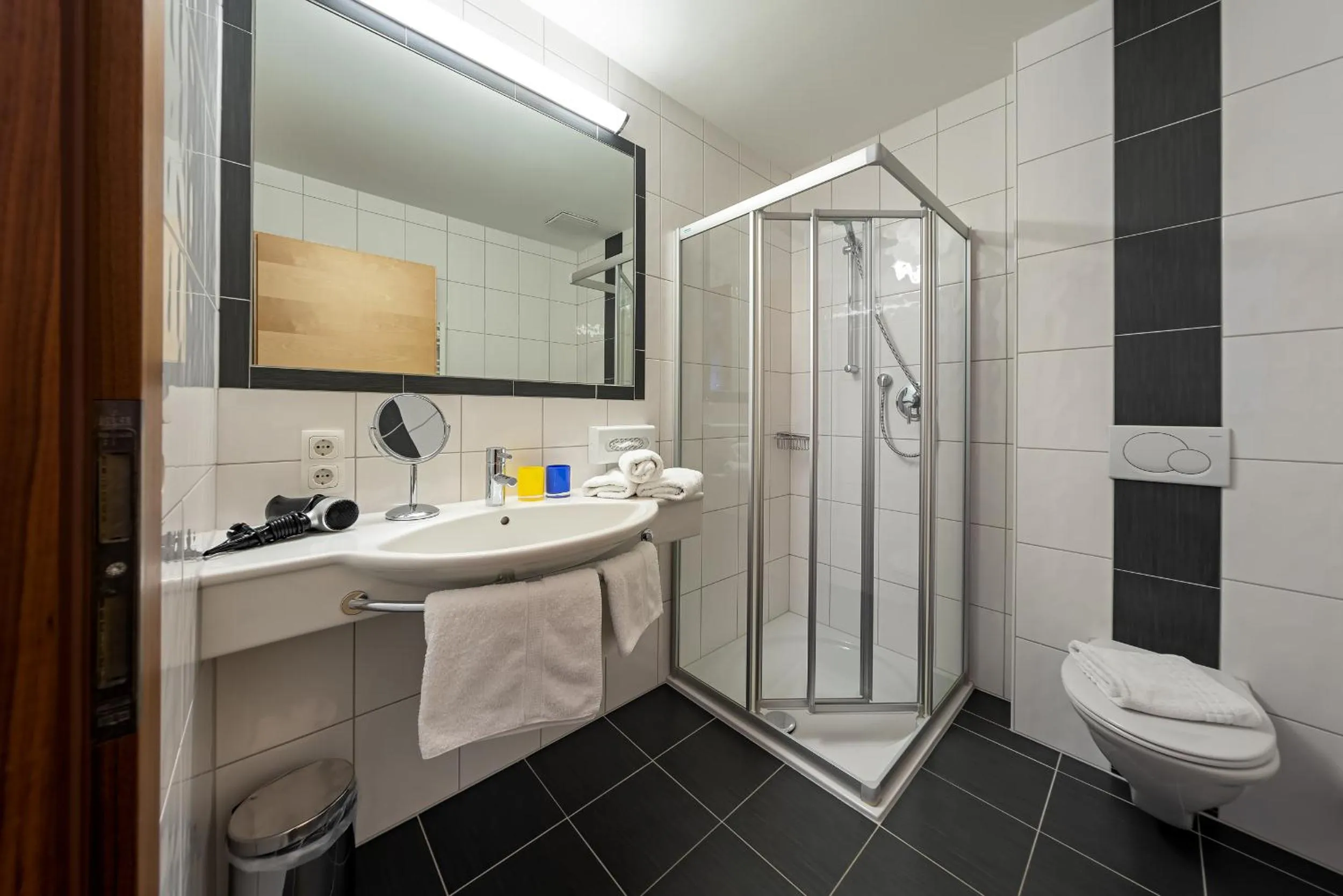 Bathroom in Apart-Hotel Aurora Fiss