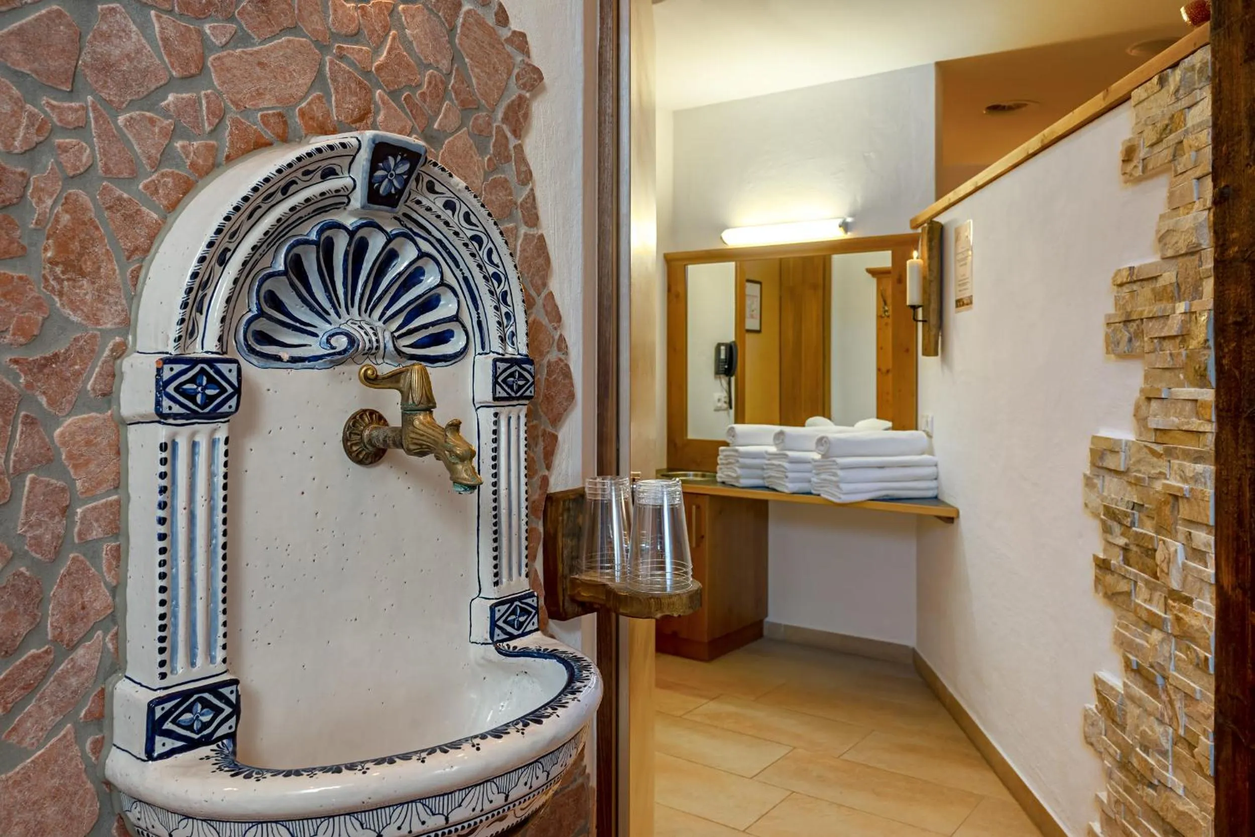 Spa and wellness centre/facilities in Apart-Hotel Aurora Fiss