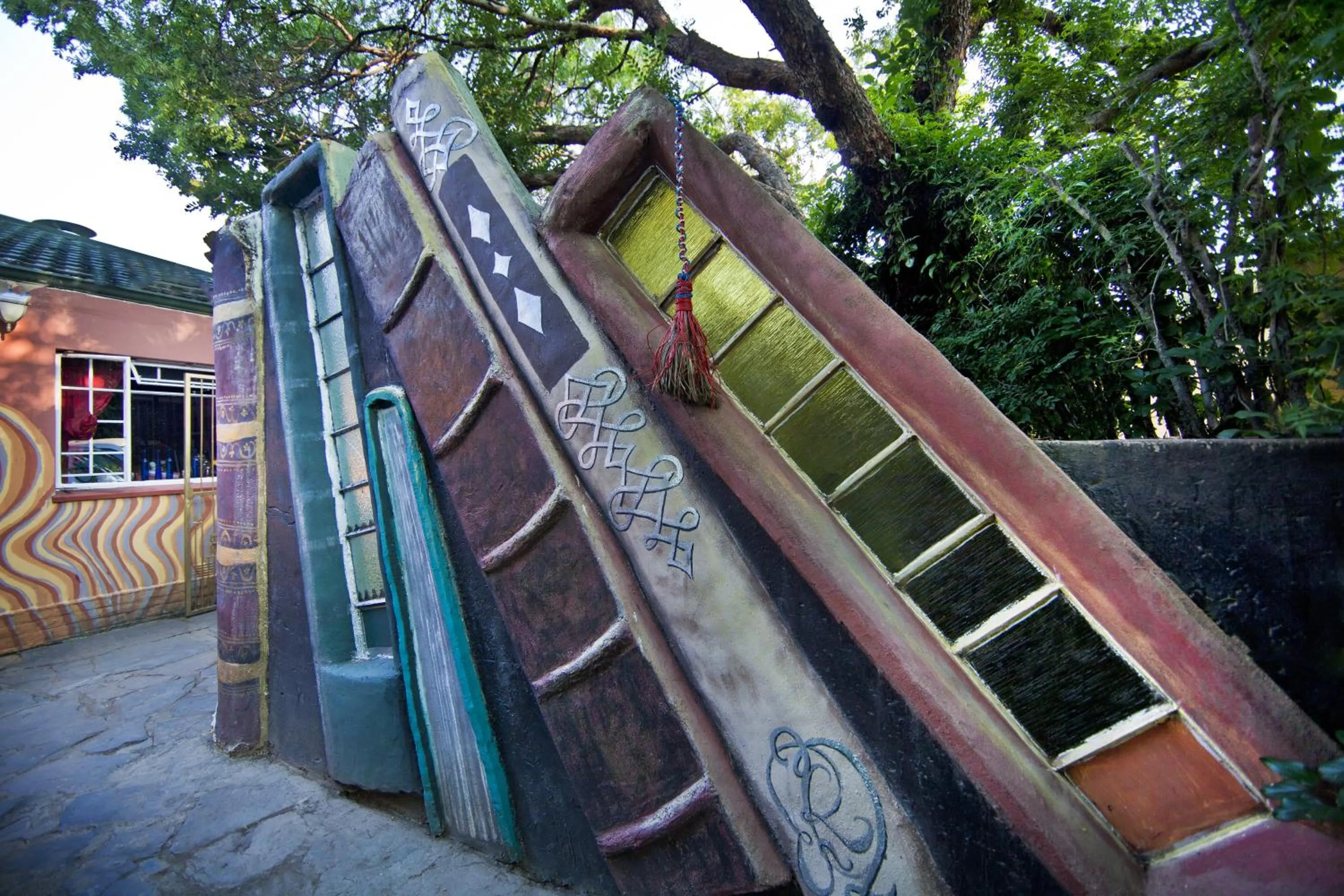 Facade/entrance in Rabbit Hole Hotel