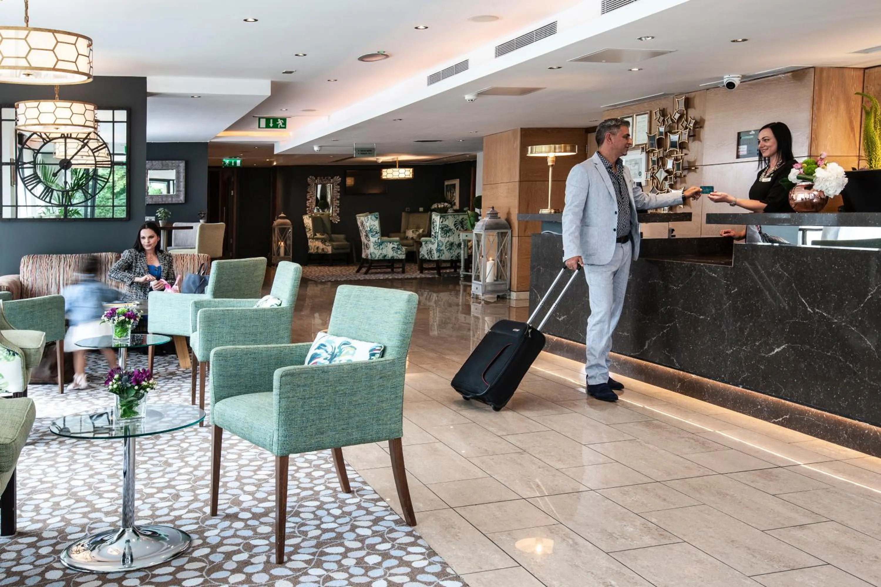 Lobby or reception in The Address Citywest