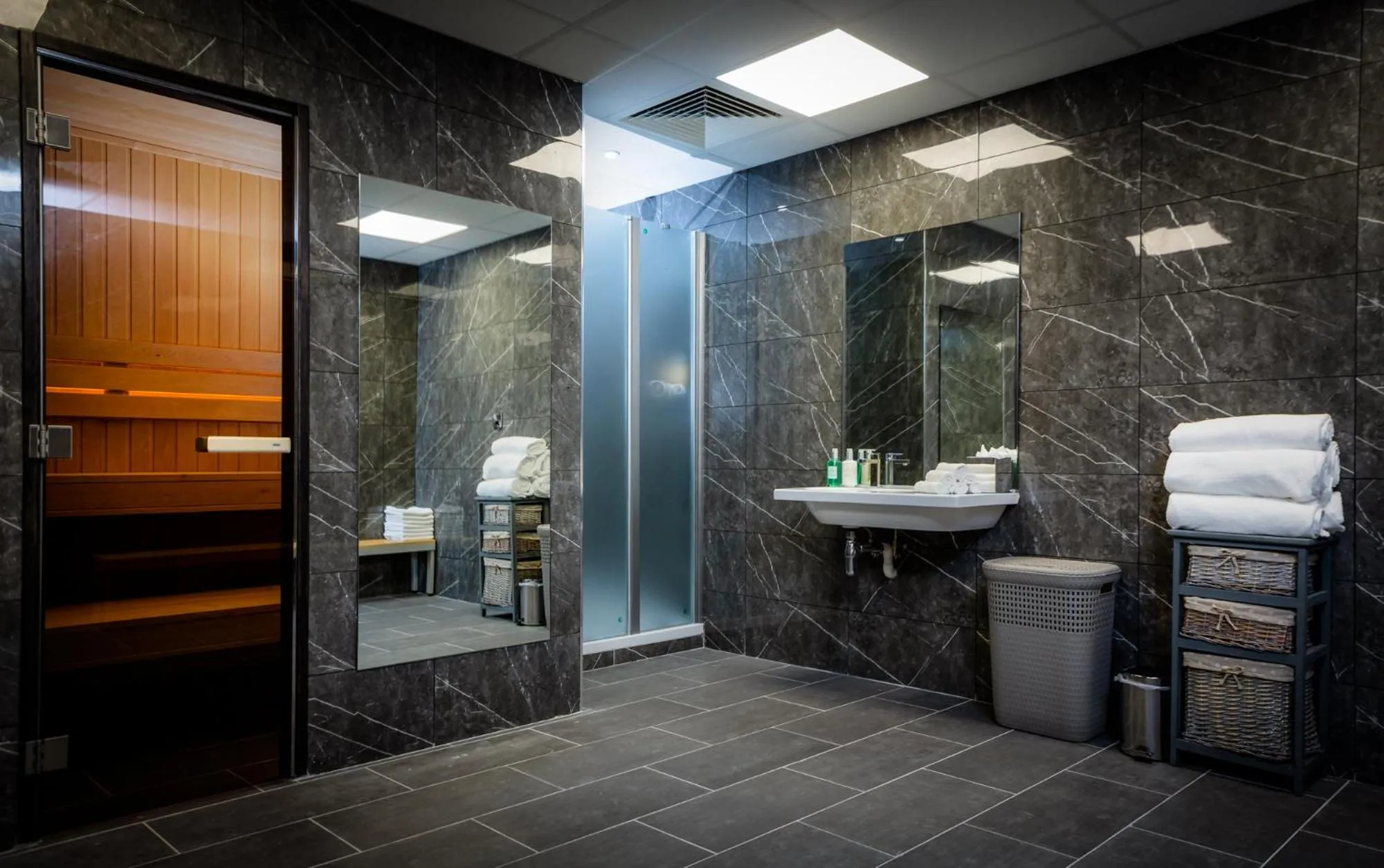 Sauna in The Address Citywest