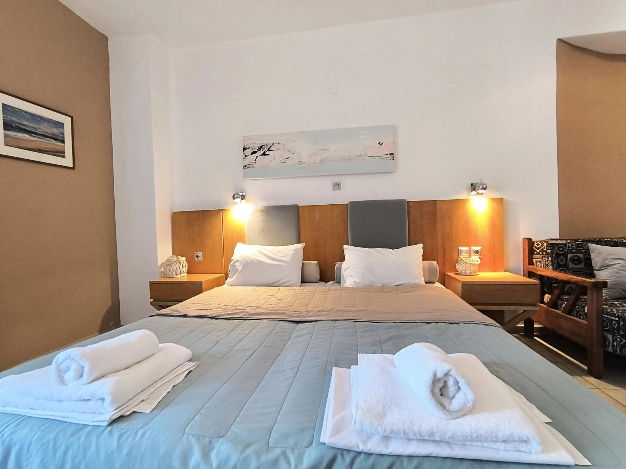 Bed in Kapsohora Inn