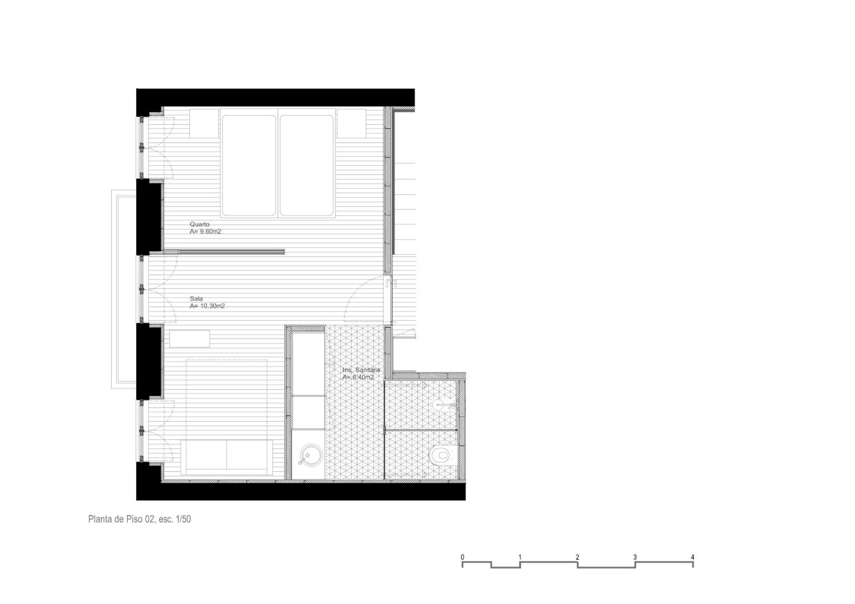 Floor plan in Porto Deluxe Suites