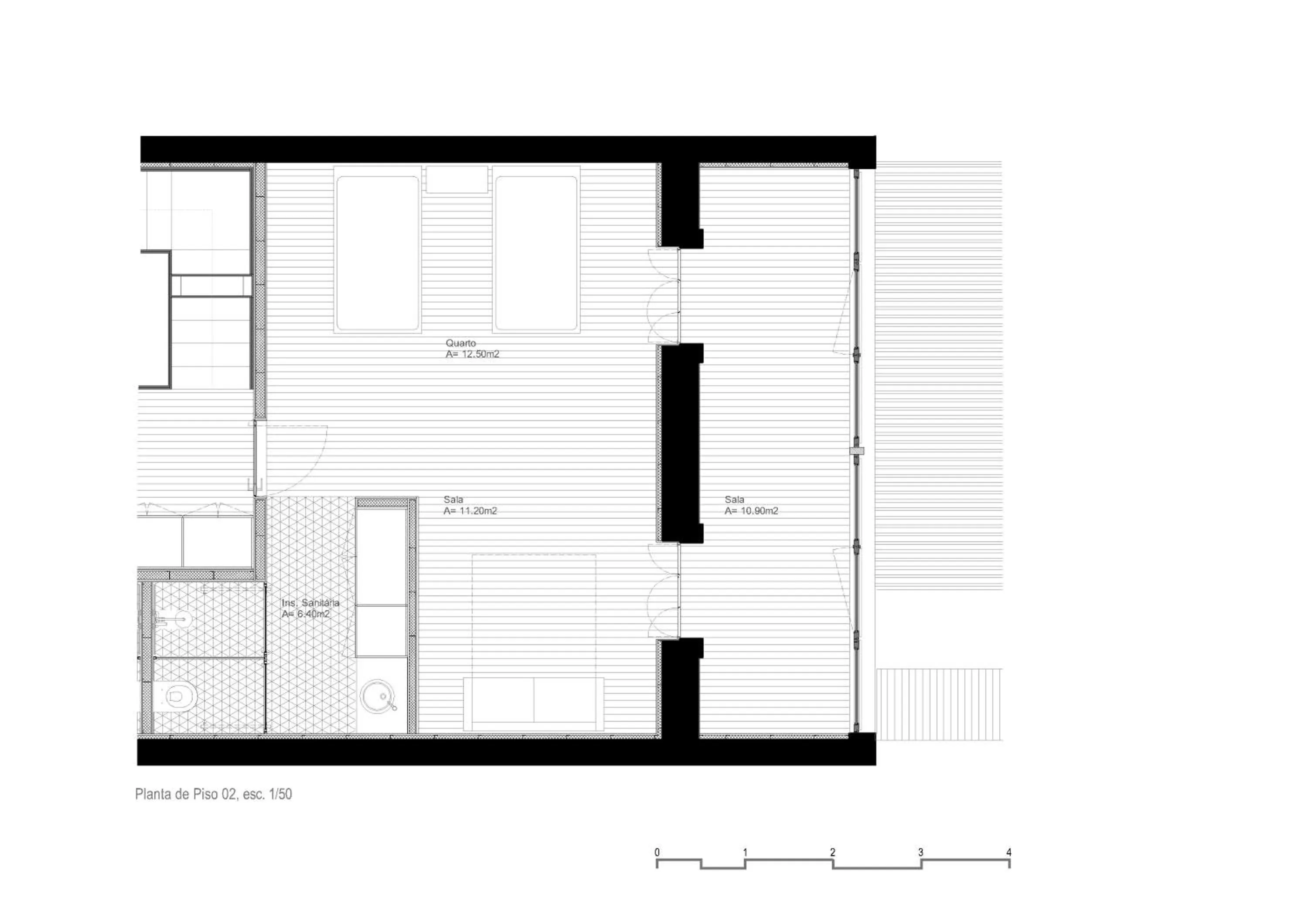 Floor plan in Porto Deluxe Suites