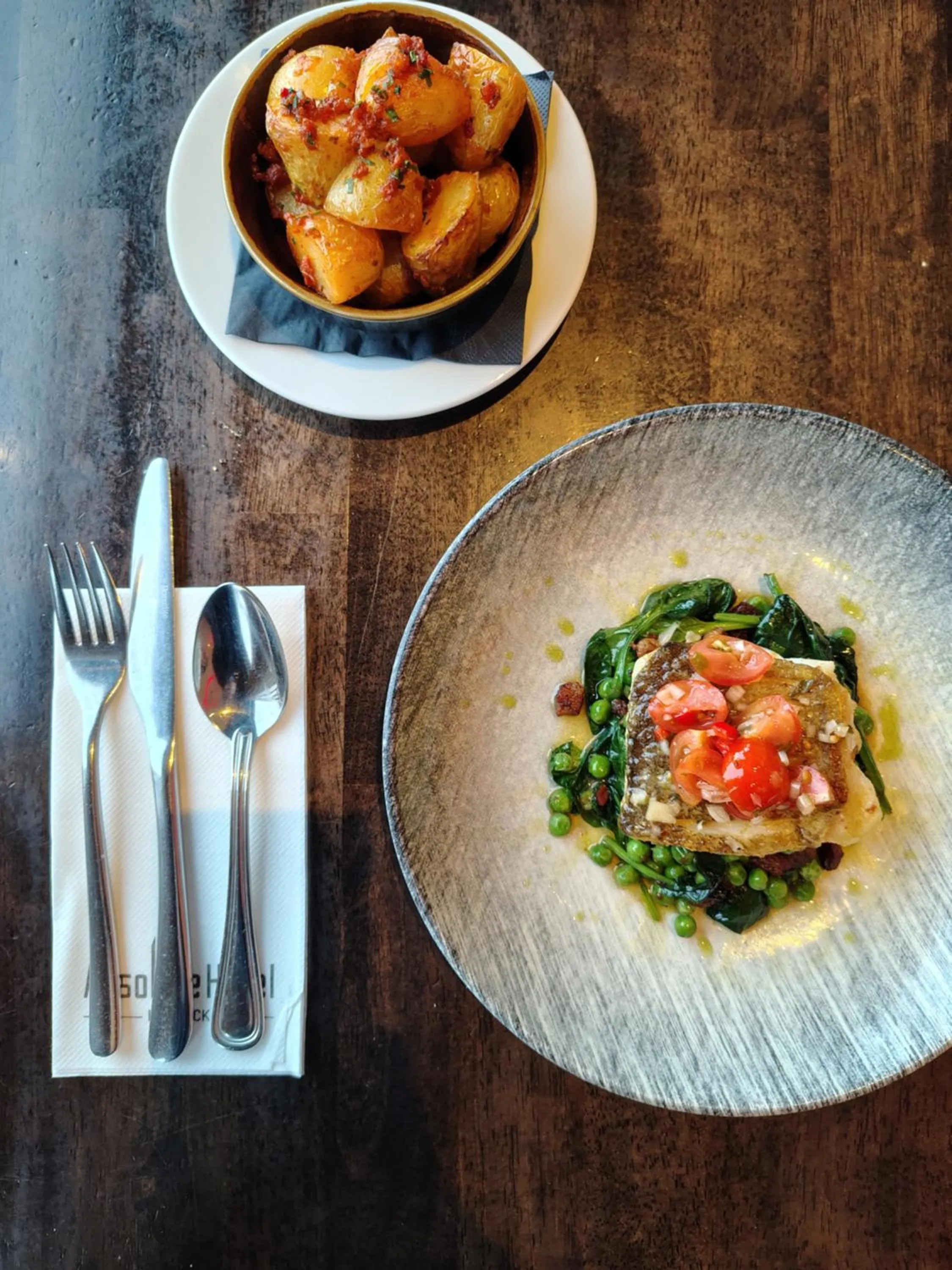 Food close-up in Absolute Hotel Limerick