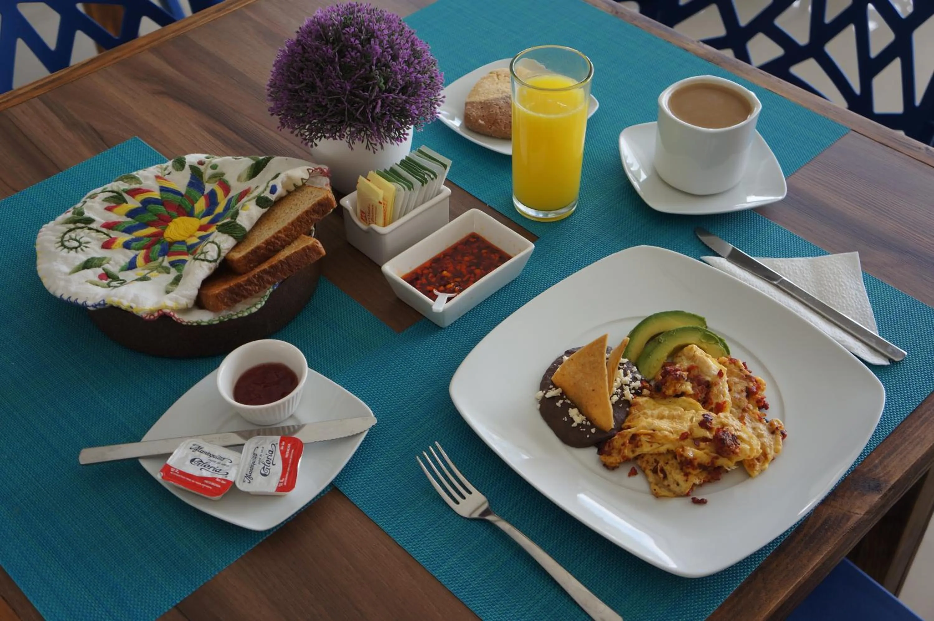 Breakfast in Hotel Mirante Tlaxcala