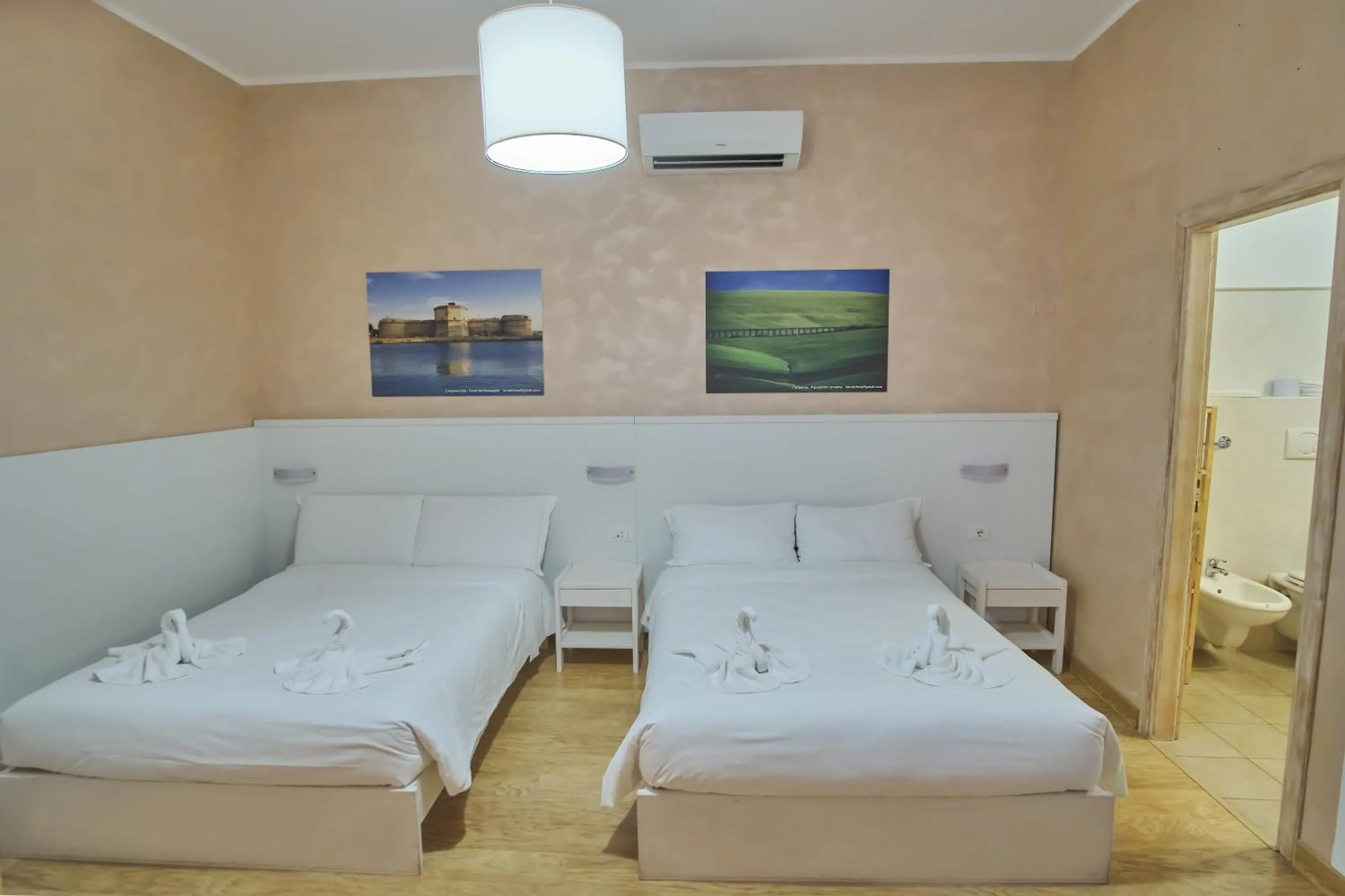 Bed in Bel Sole Guest House