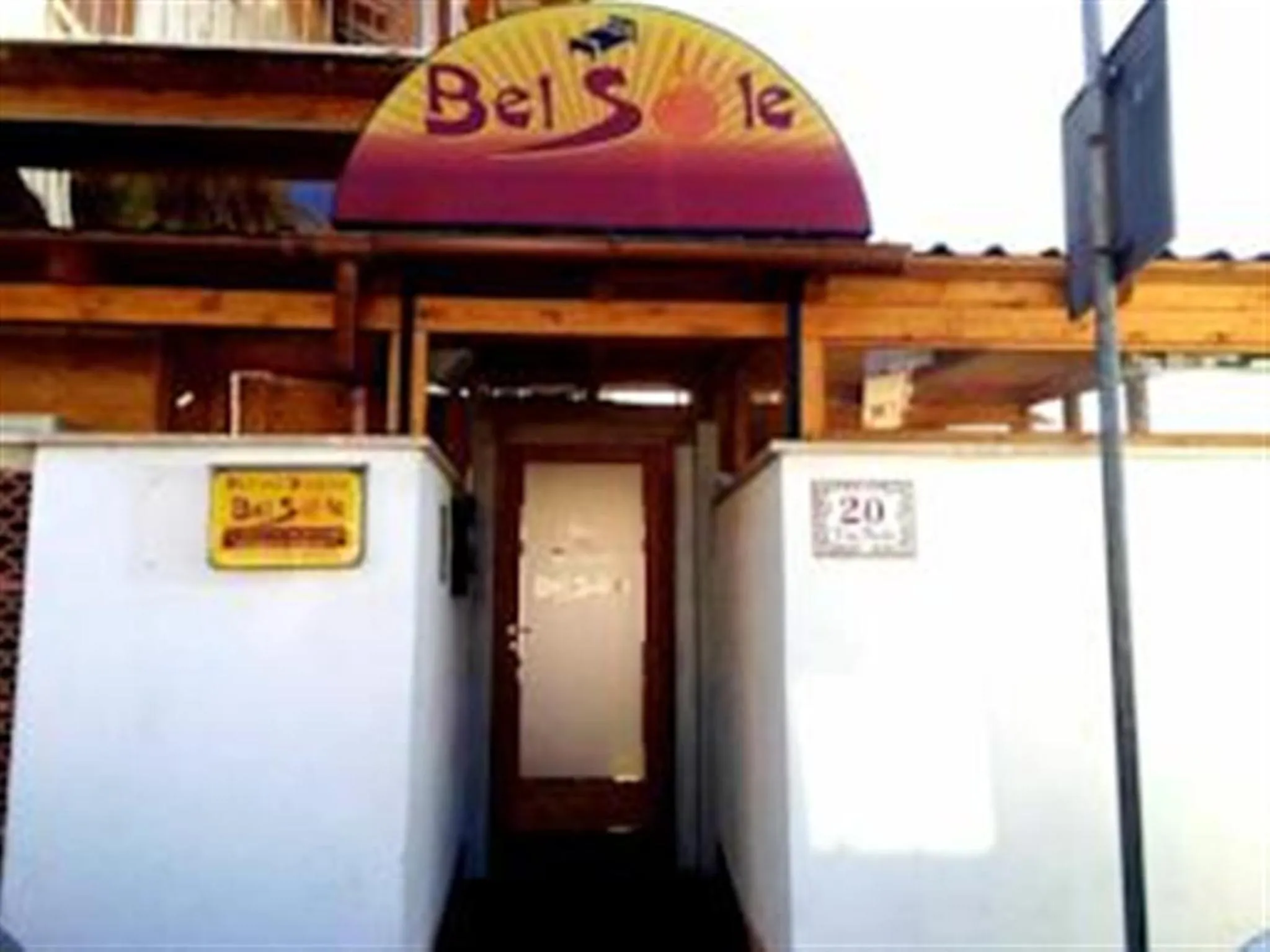 Facade/entrance in Bel Sole Guest House