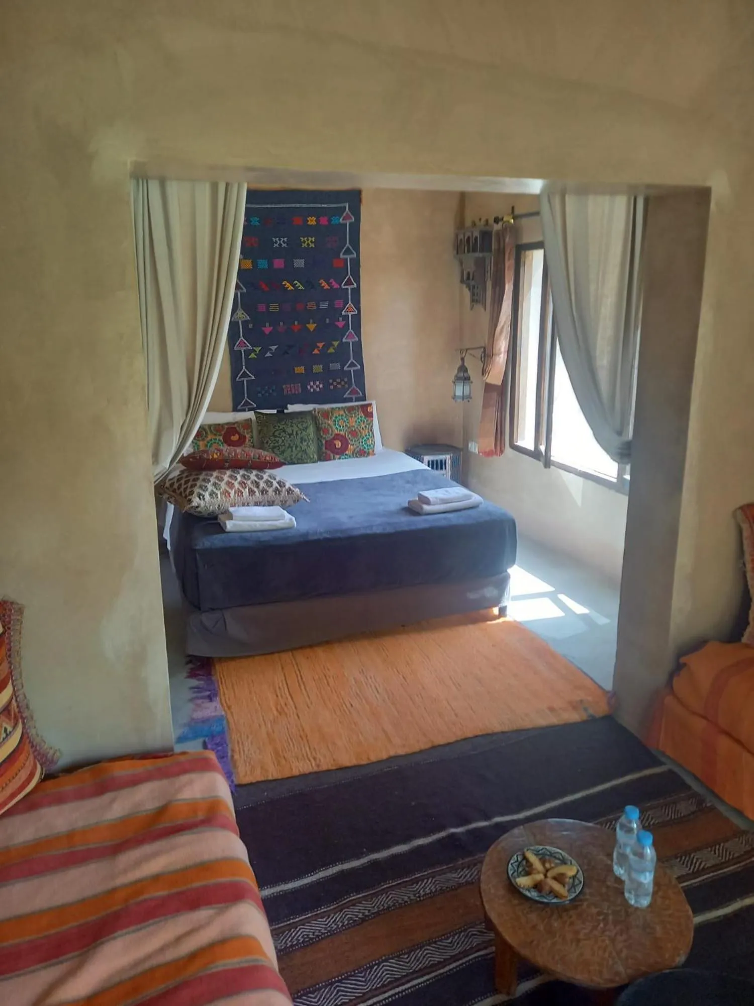 Bed in Les Jardins de Skoura