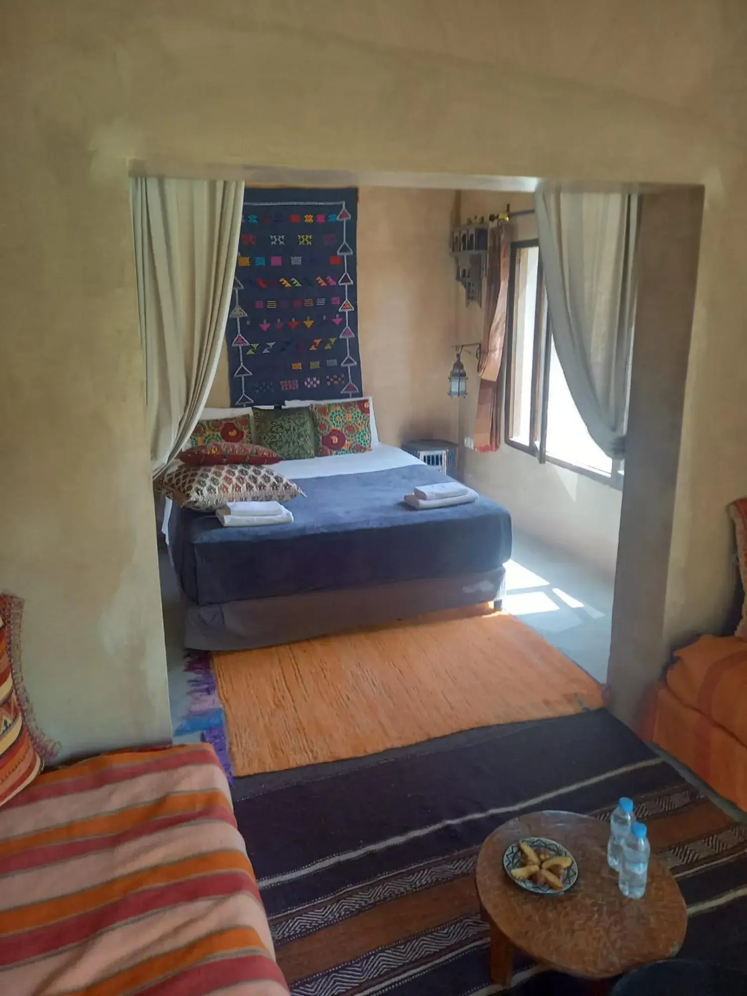 Quadruple Room with Private Bathroom in Les Jardins de Skoura Quadruple Room with Private Bathroom in Les Jardins de Skoura