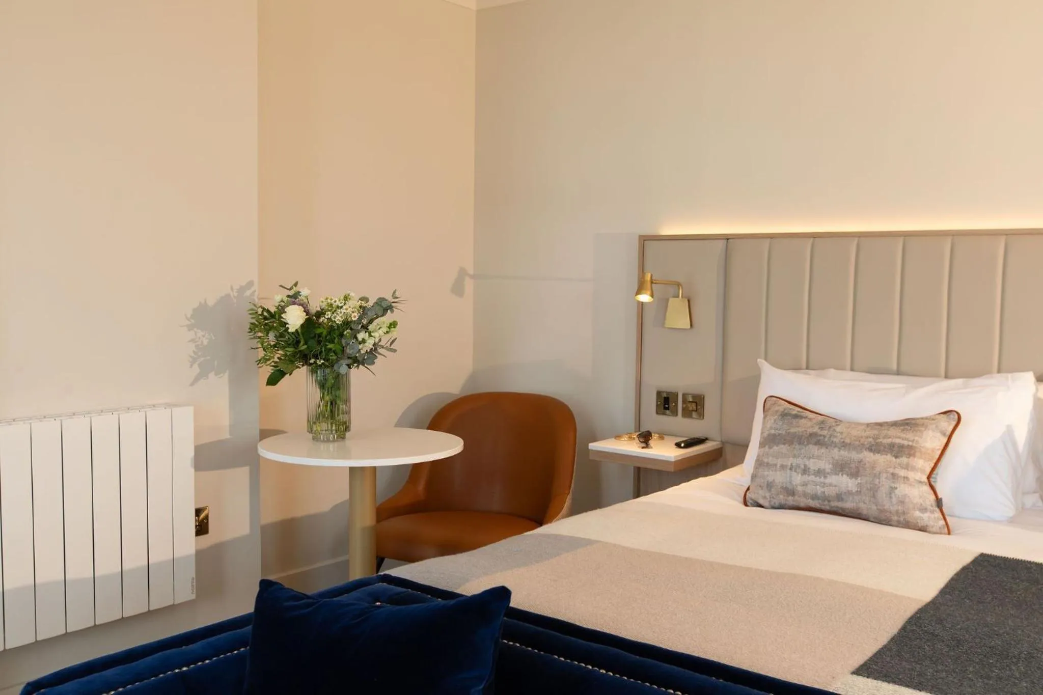 Seating area, Bed in The Address Sligo