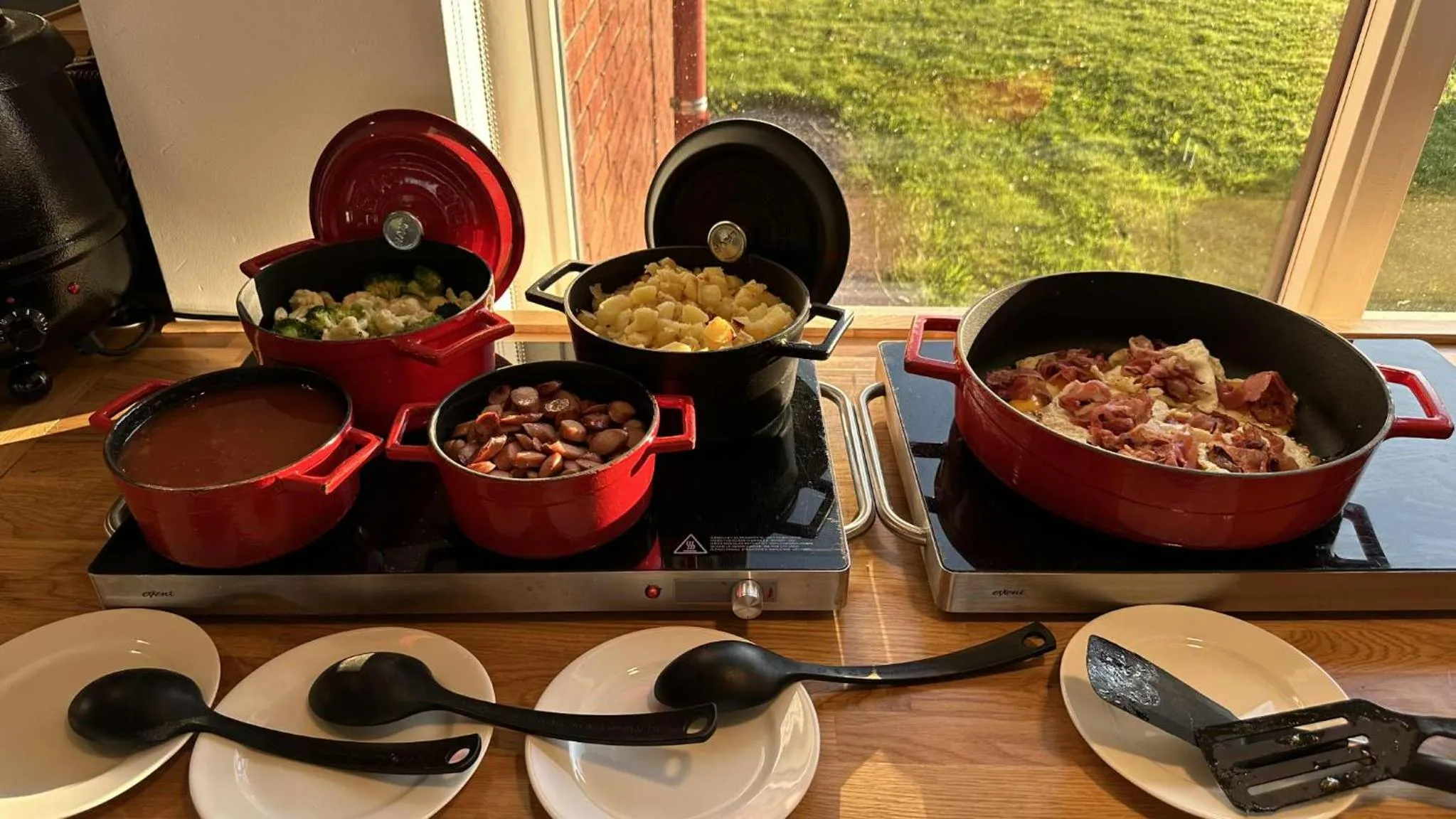 Breakfast in Slobrua Gjestegård