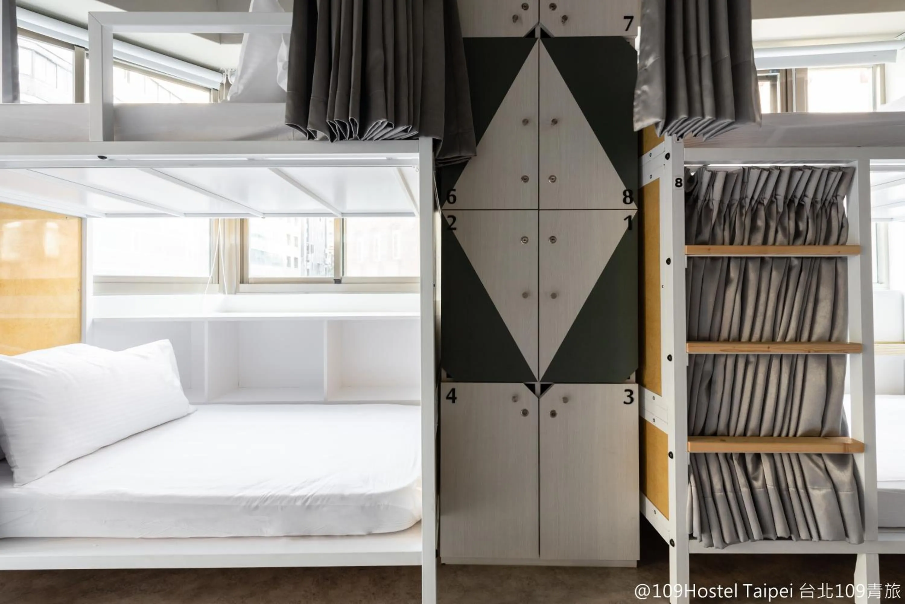 Bed in 109台北旅館-台北109青旅 109 Taipei Hotel - Taipei 109 Hostel