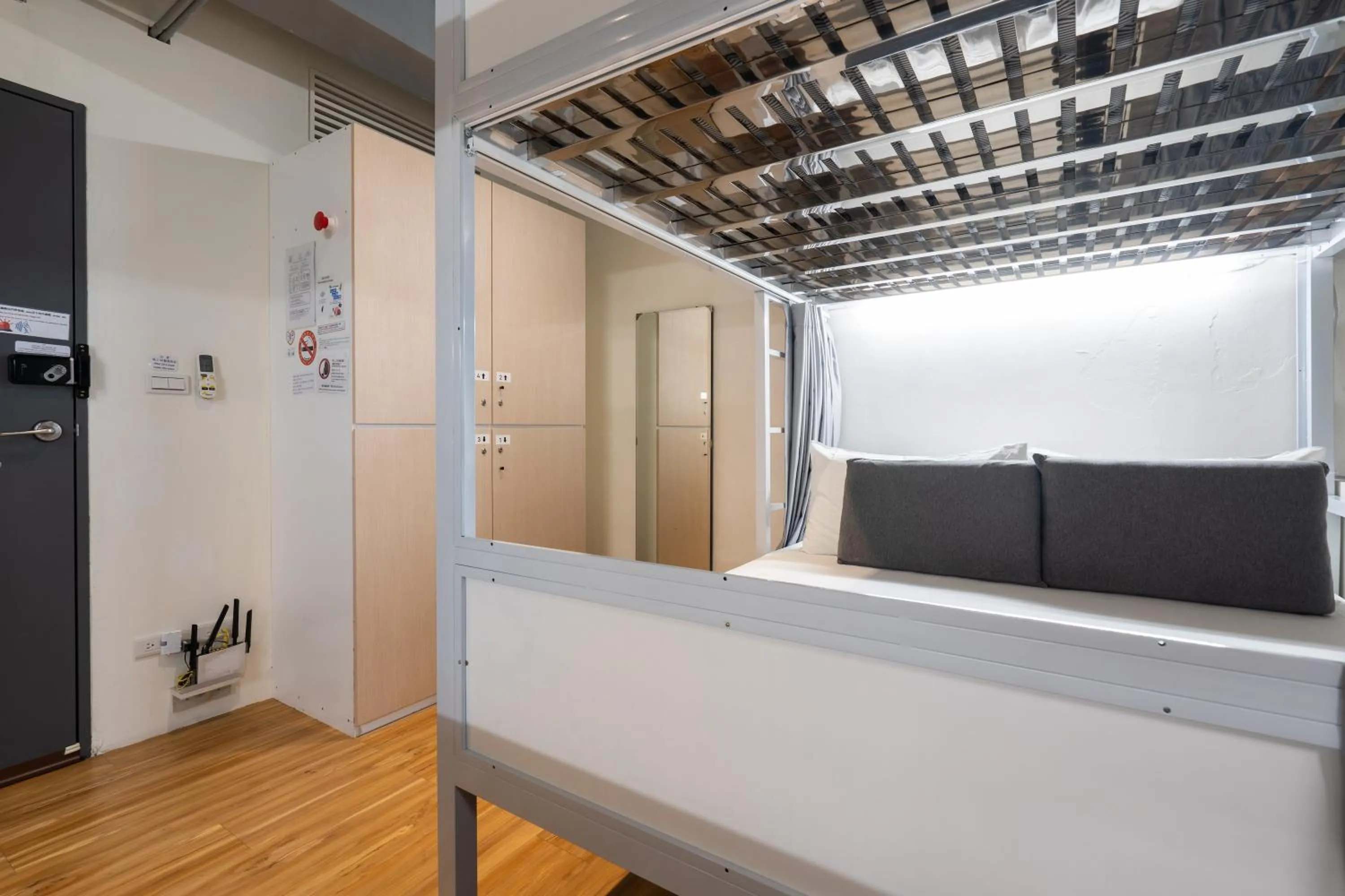 Bed in 109台北旅館-台北109青旅 109 Taipei Hotel - Taipei 109 Hostel