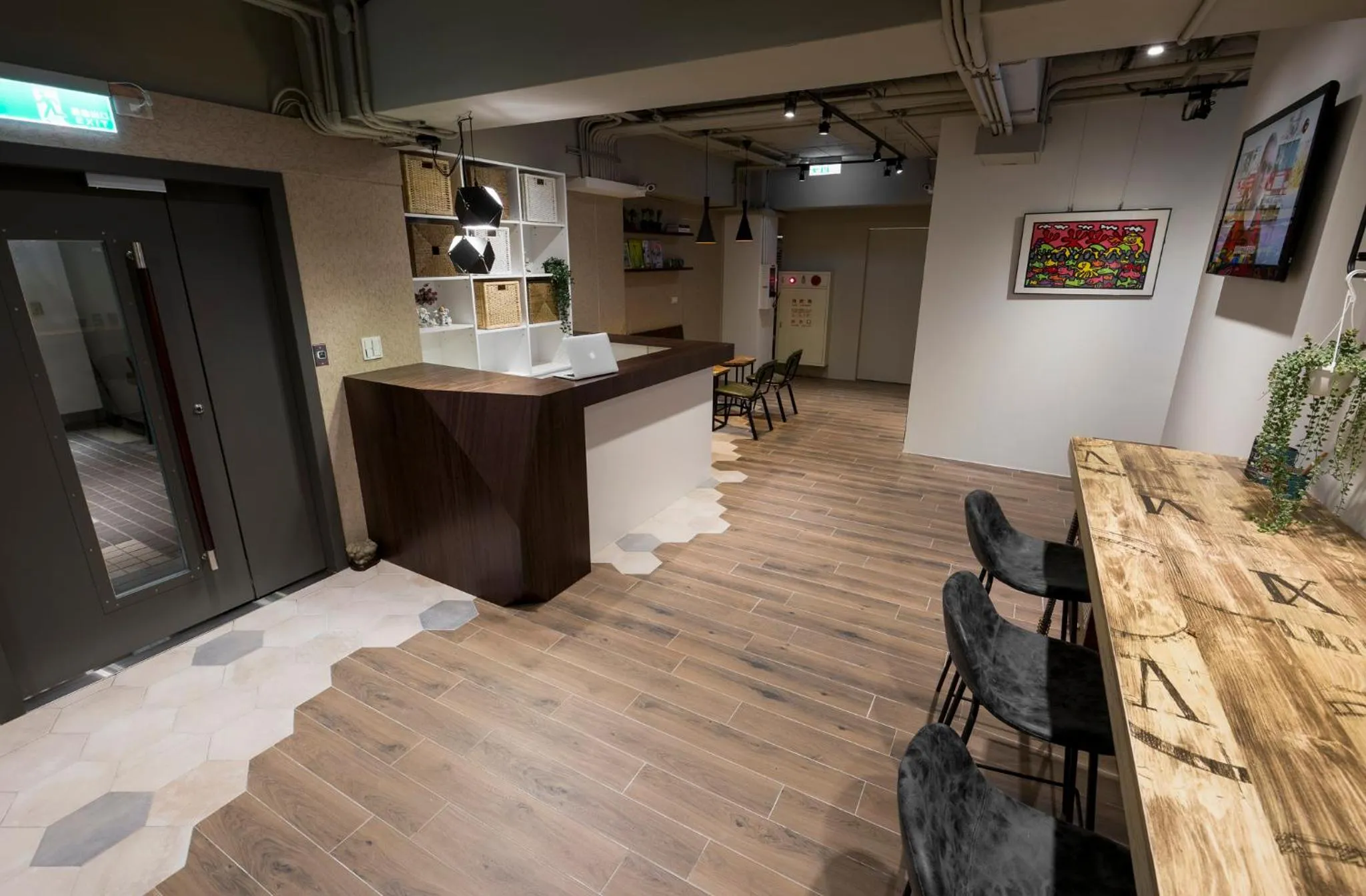 Decorative detail in 109台北旅館-台北109青旅 109 Taipei Hotel - Taipei 109 Hostel