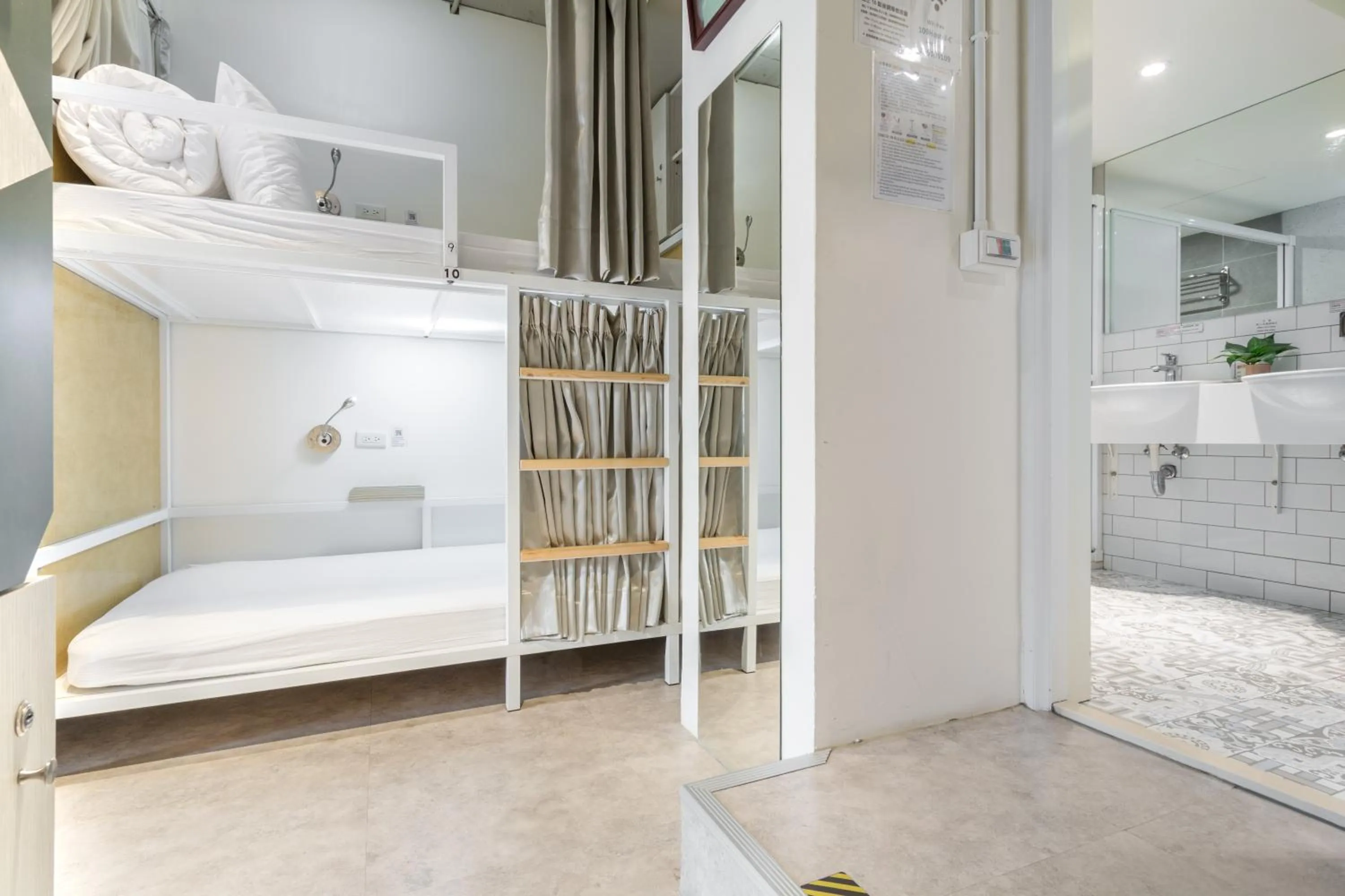 Bed in 109台北旅館-台北109青旅 109 Taipei Hotel - Taipei 109 Hostel