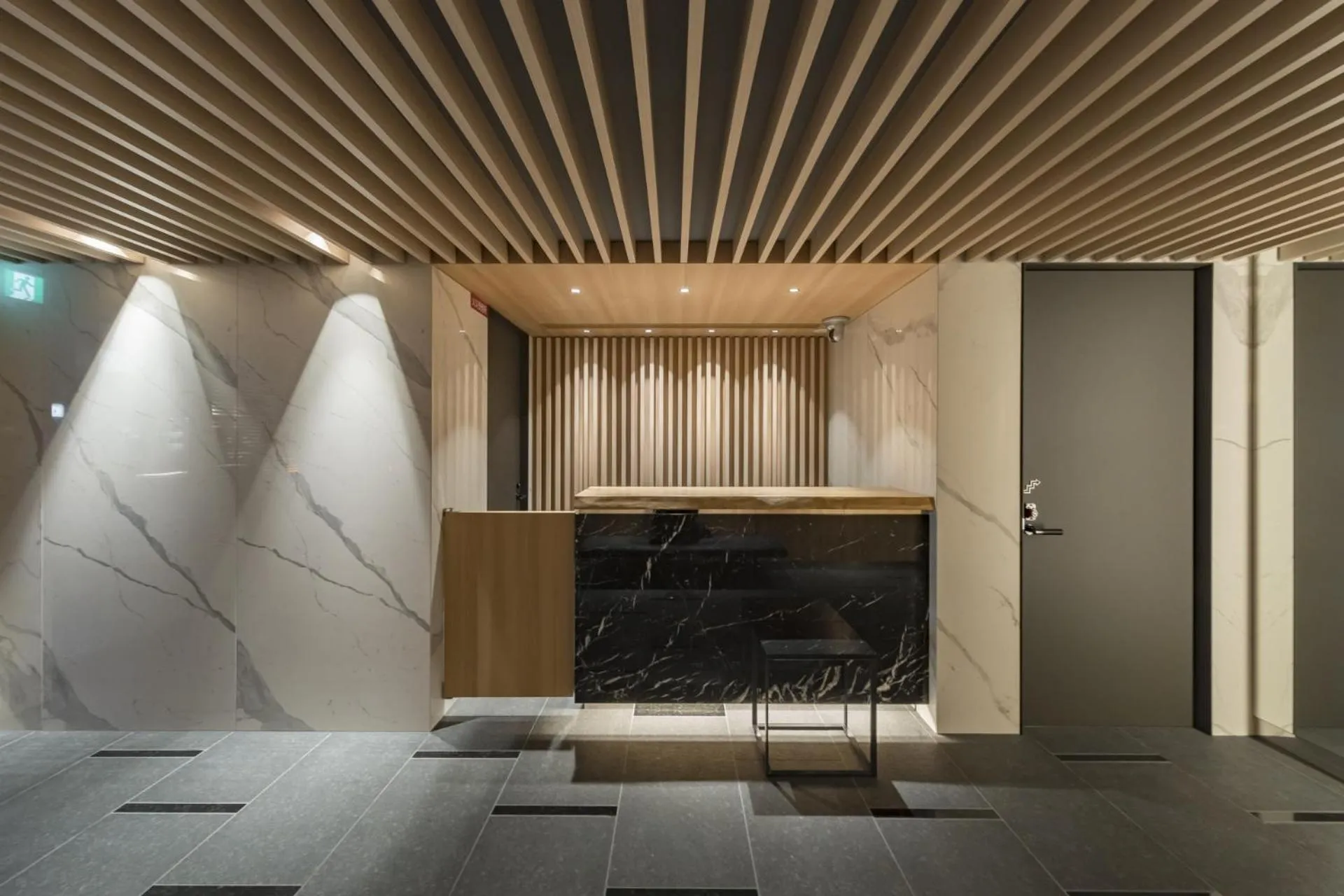 Lobby or reception in Kyoto Gion U-BELL Hotel