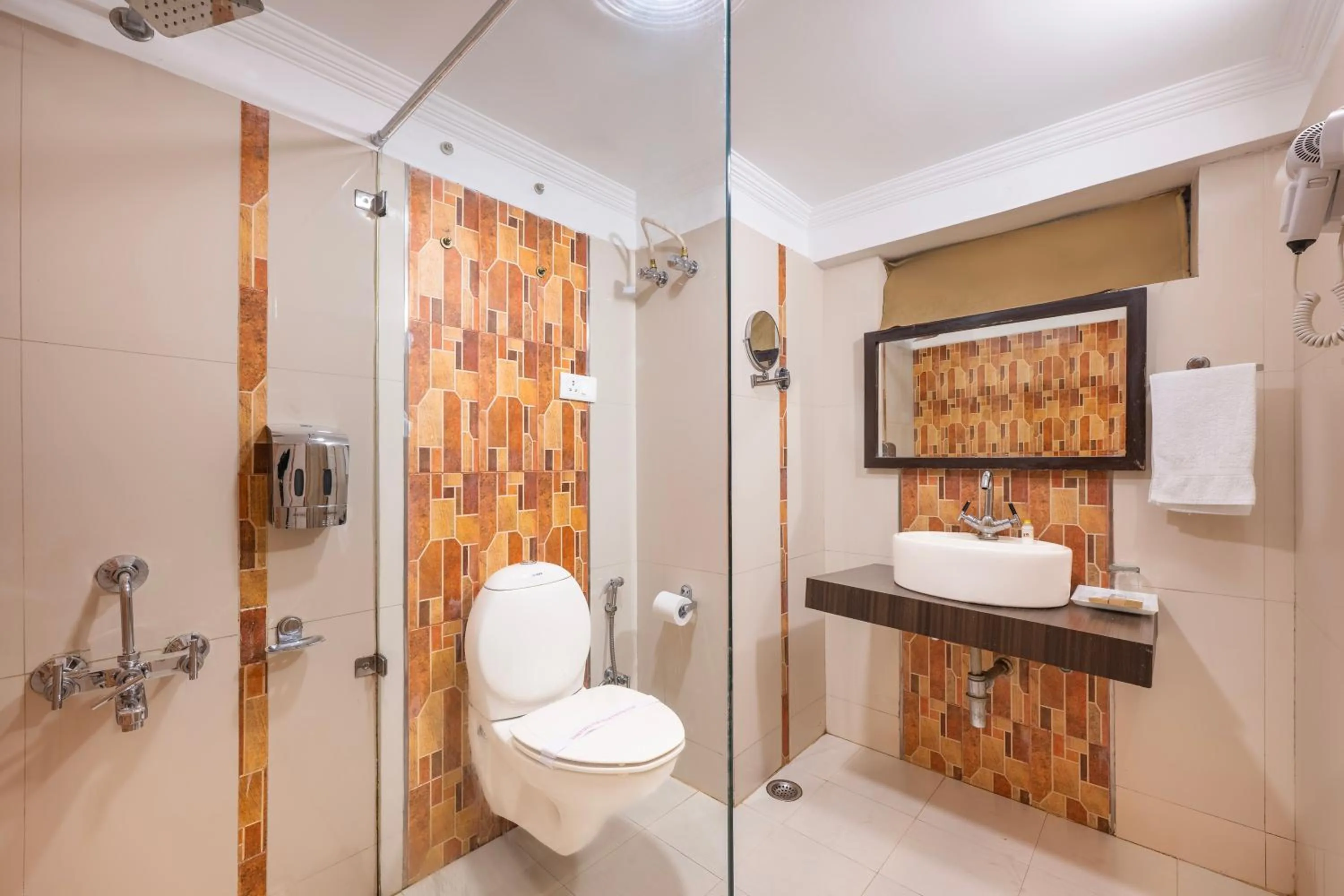 Bathroom in Snow Valley Resorts & Spa Manali