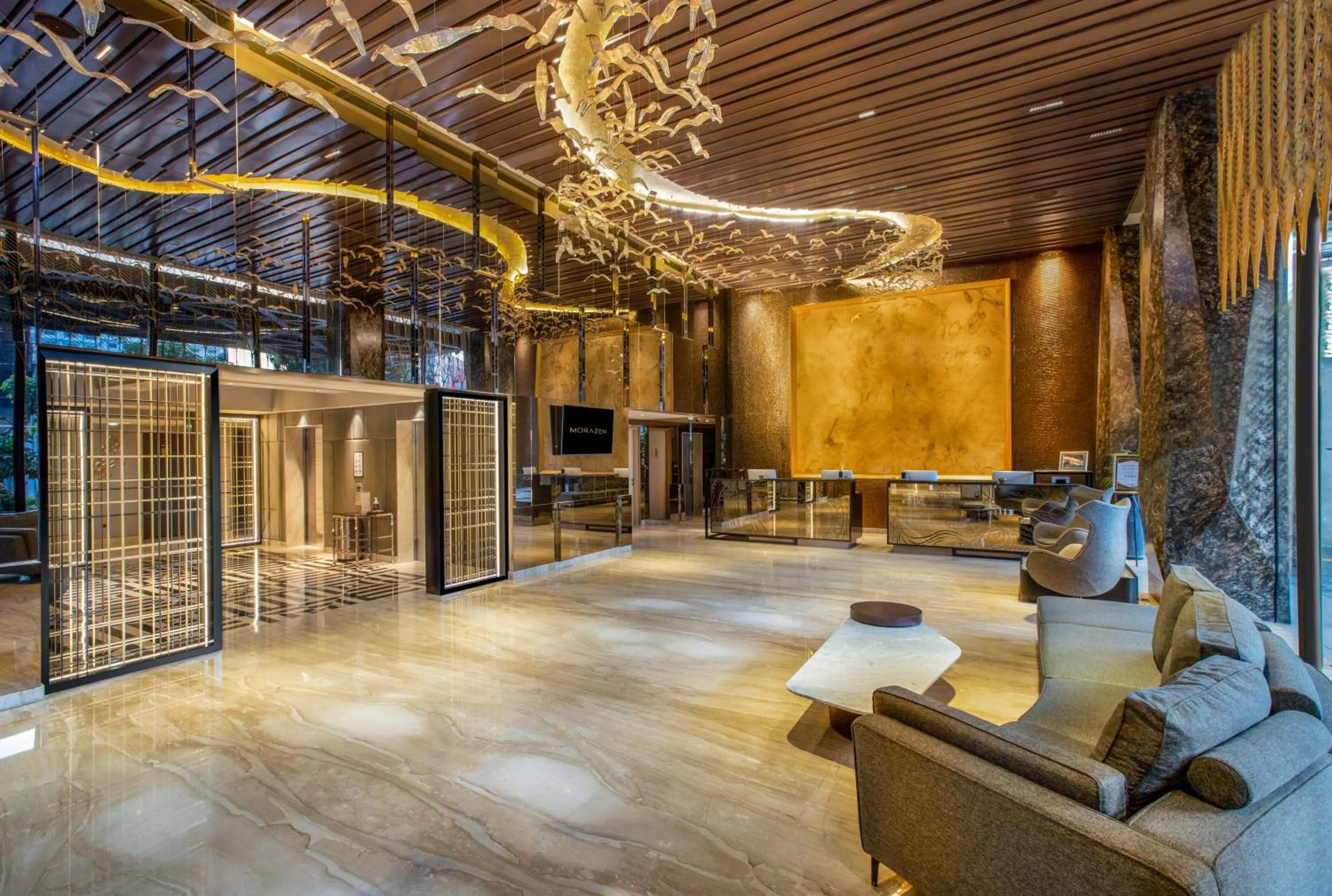 Lobby or reception in MORAZEN Surabaya