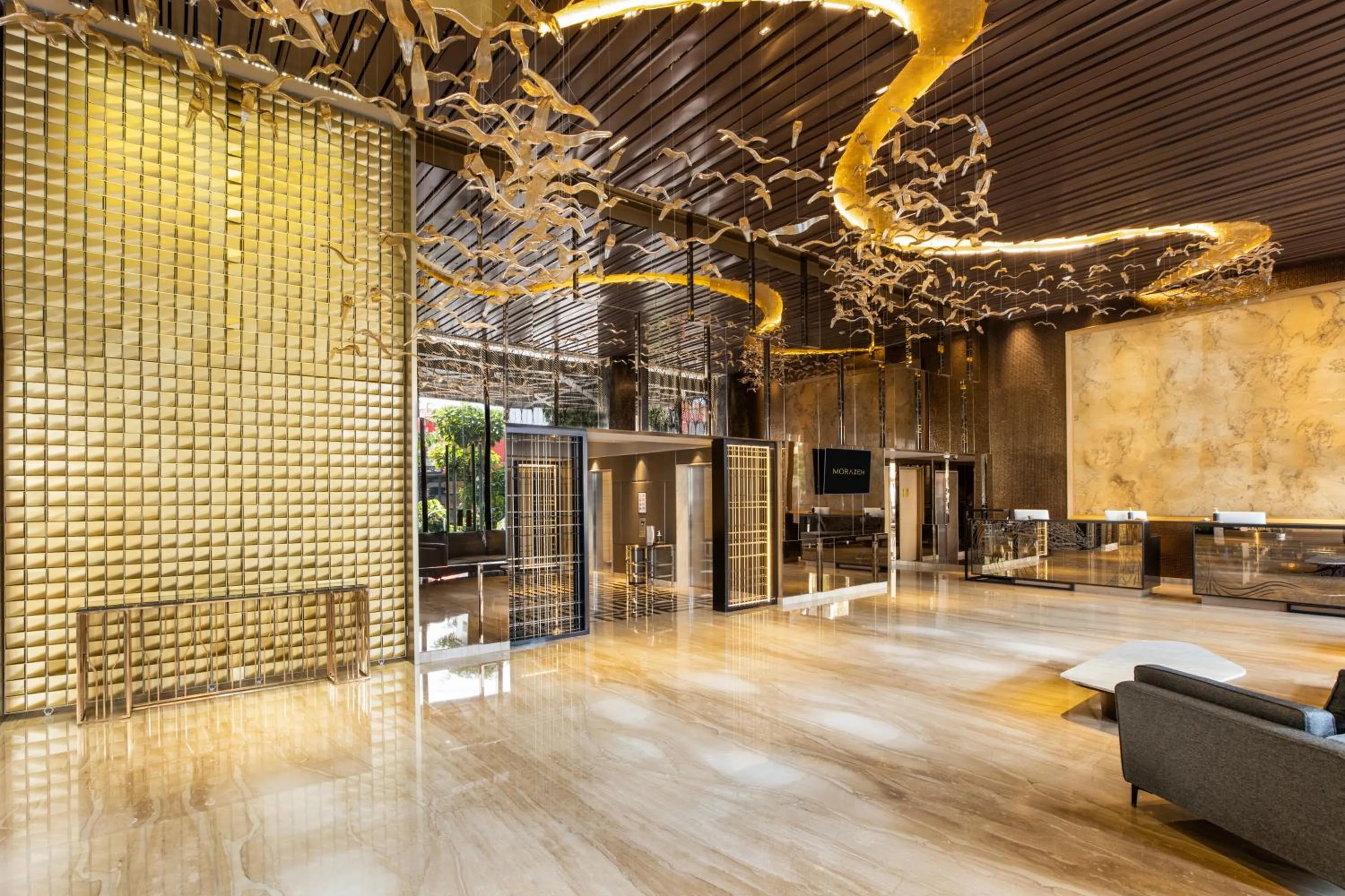 Lobby or reception in MORAZEN Surabaya