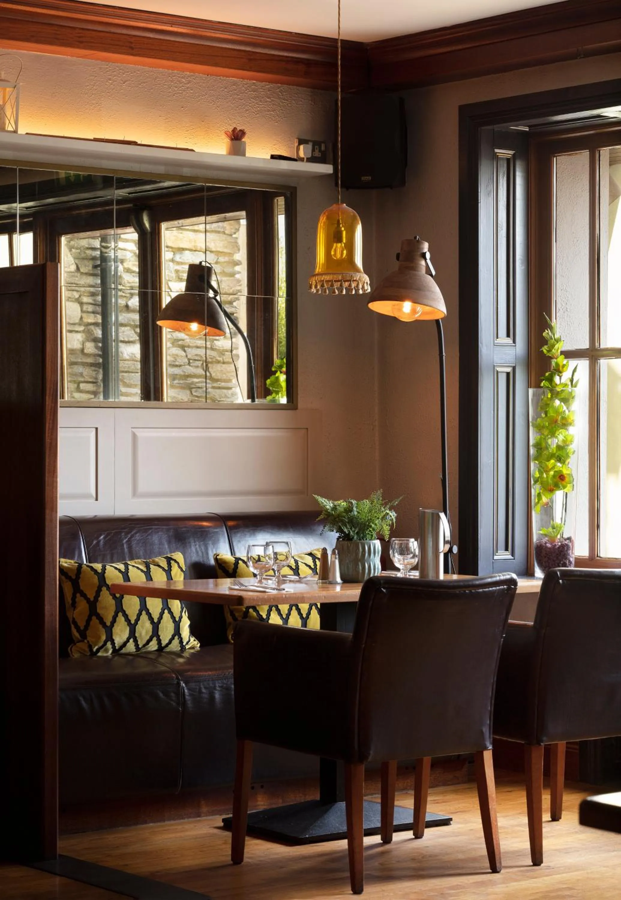 Dining area in Brook Lane Hotel