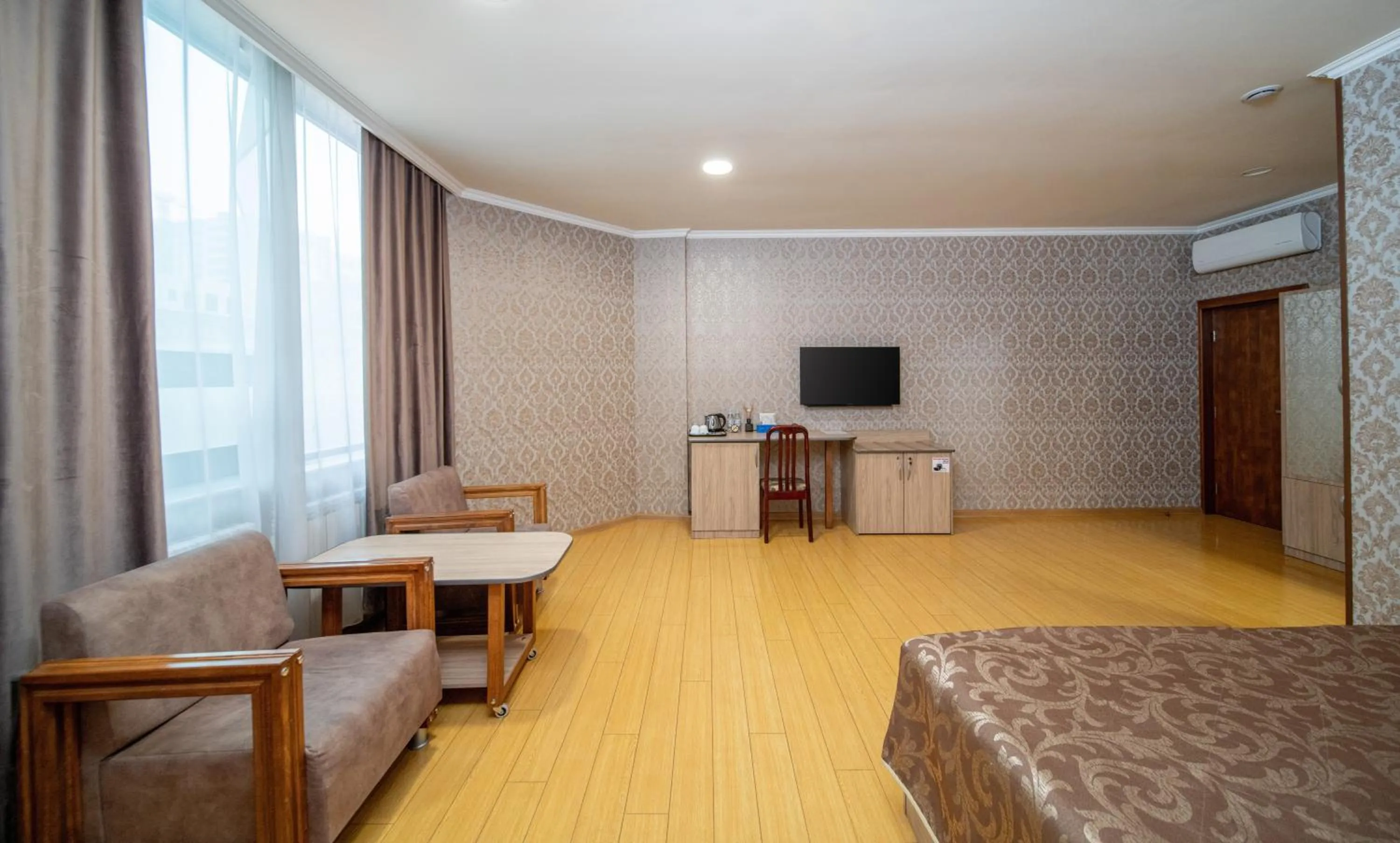 Bed in Inga Hotel Yerevan