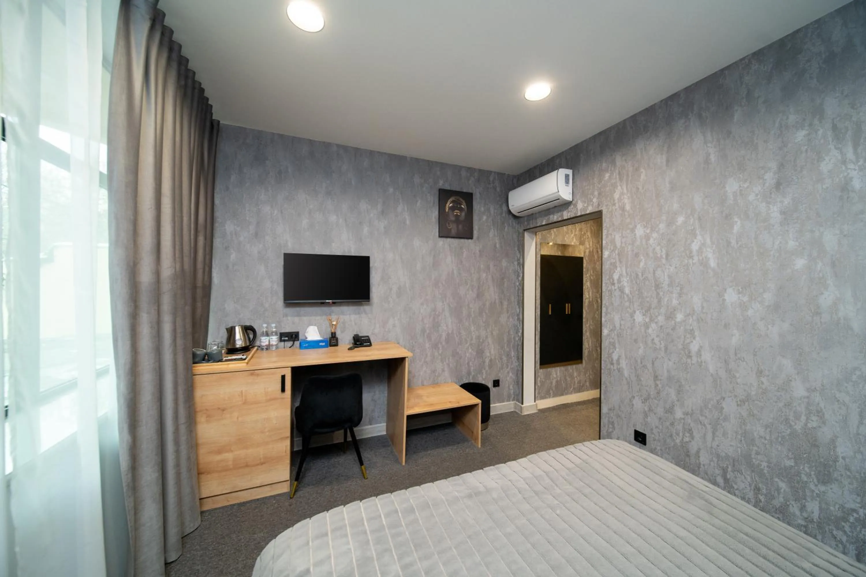 Bed in Inga Hotel Yerevan