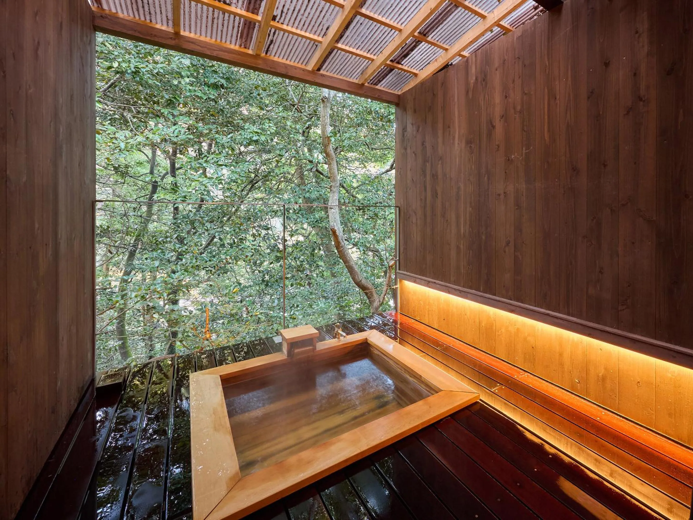 Hot Spring Bath in Seikansou