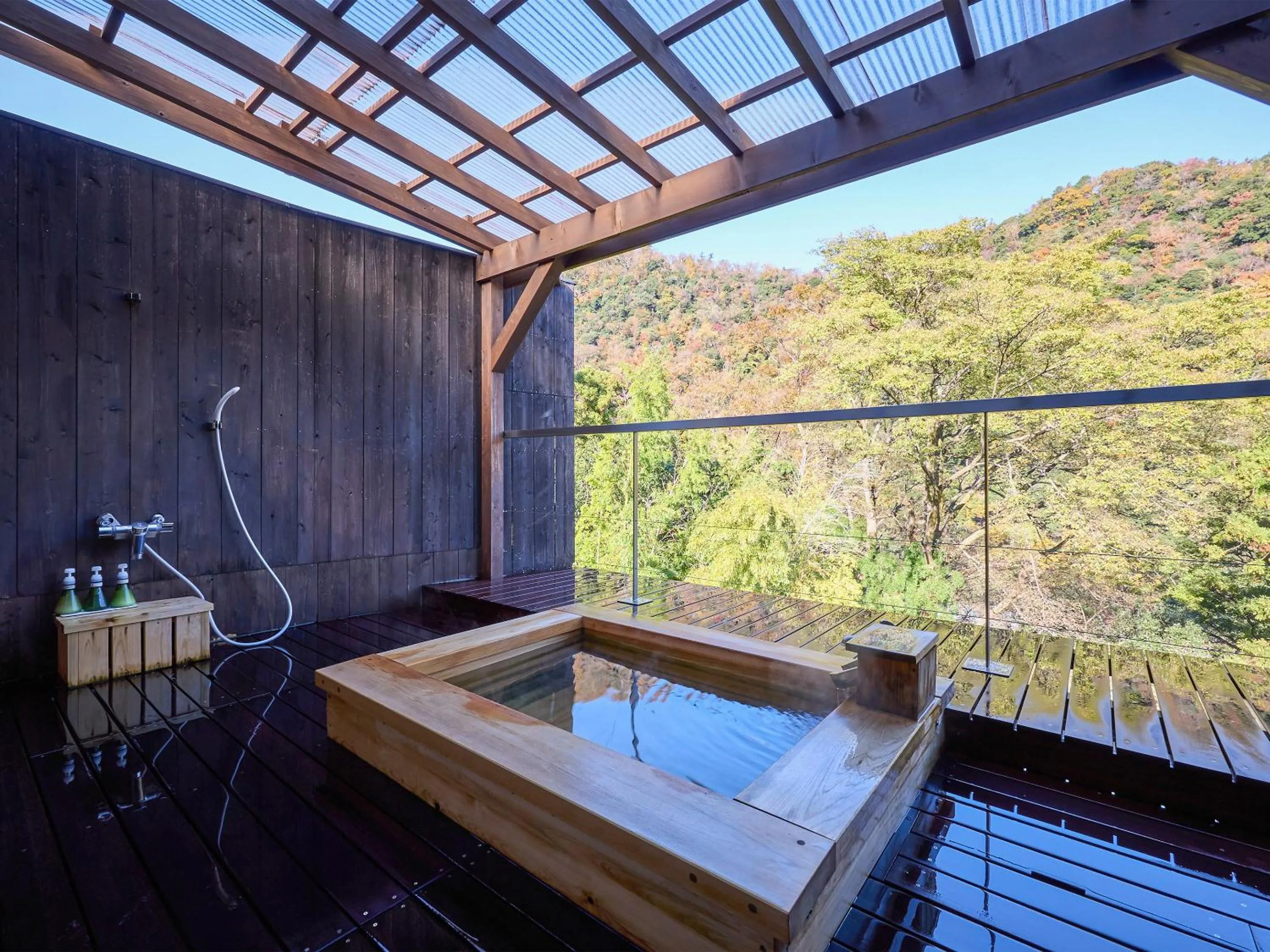 Hot Spring Bath in Seikansou