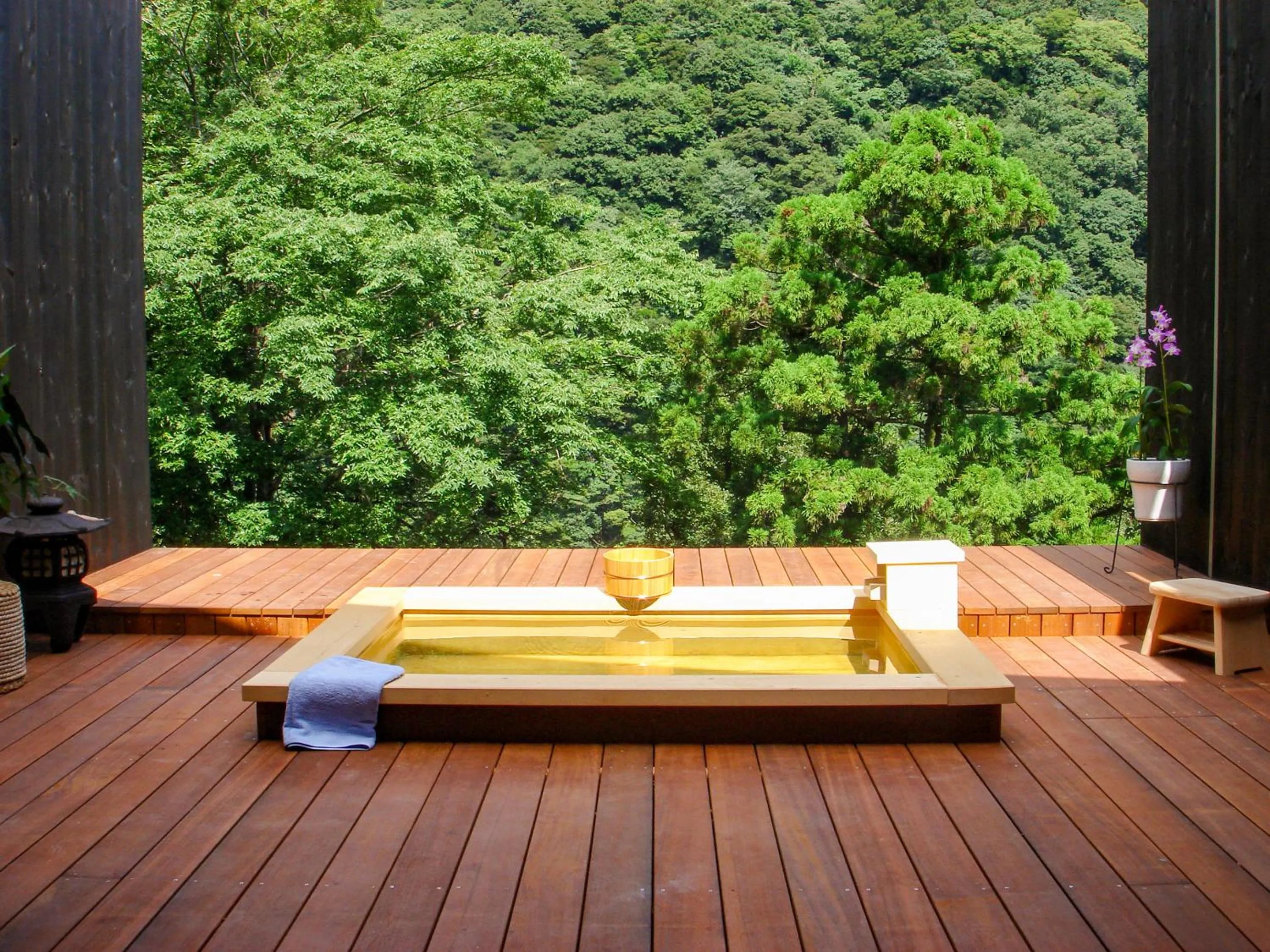 Open Air Bath in Seikansou