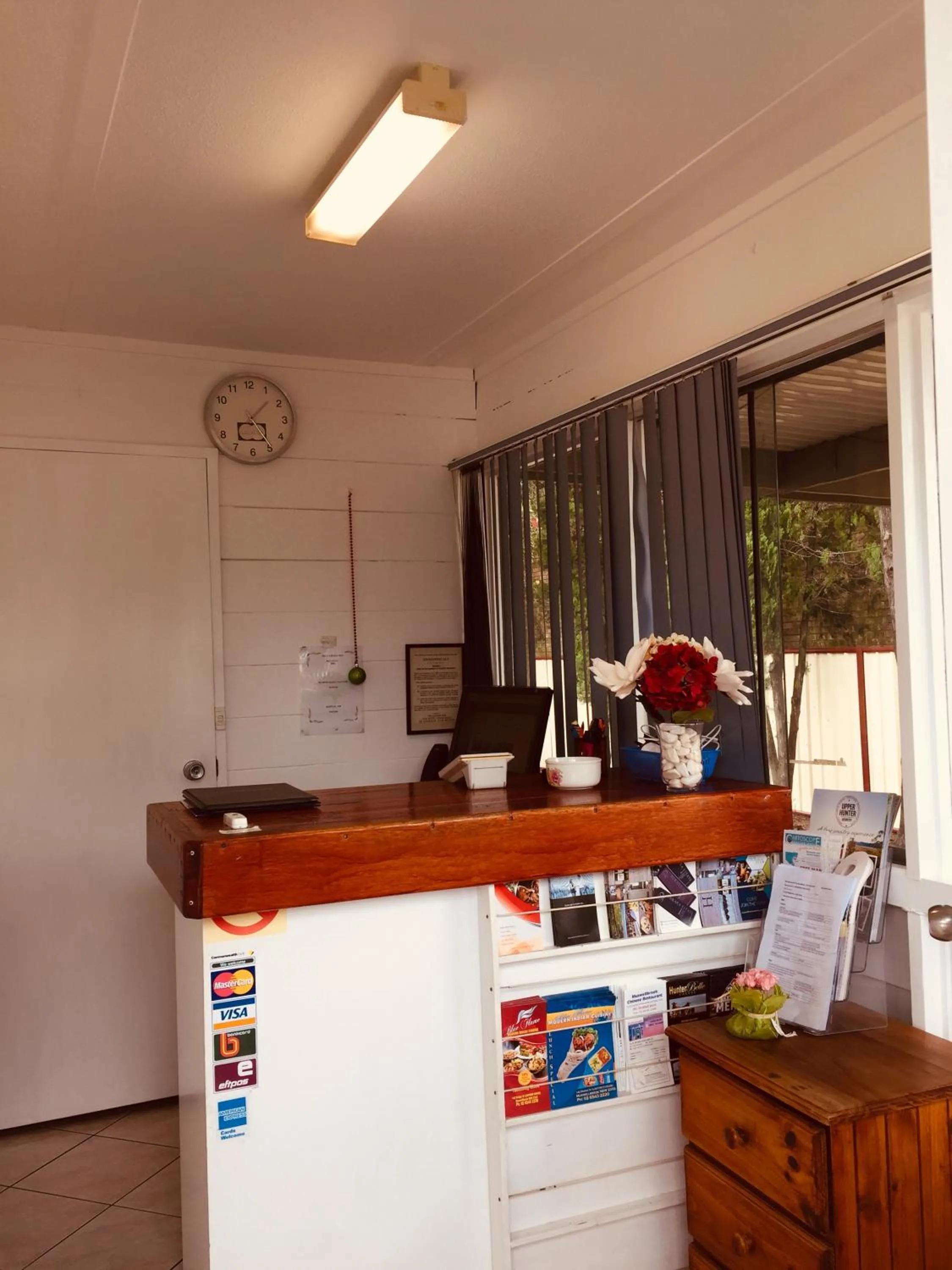 Property building in Red Cedar Motel