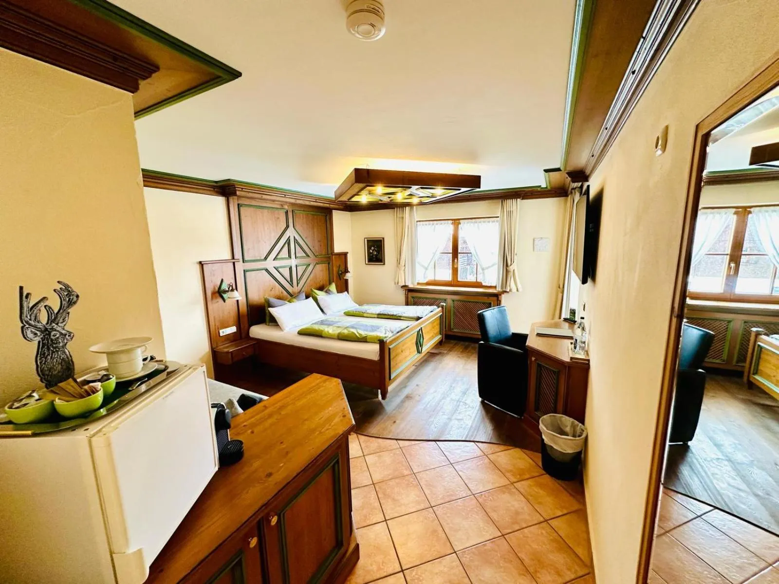 Bed in Gästehaus Bühler