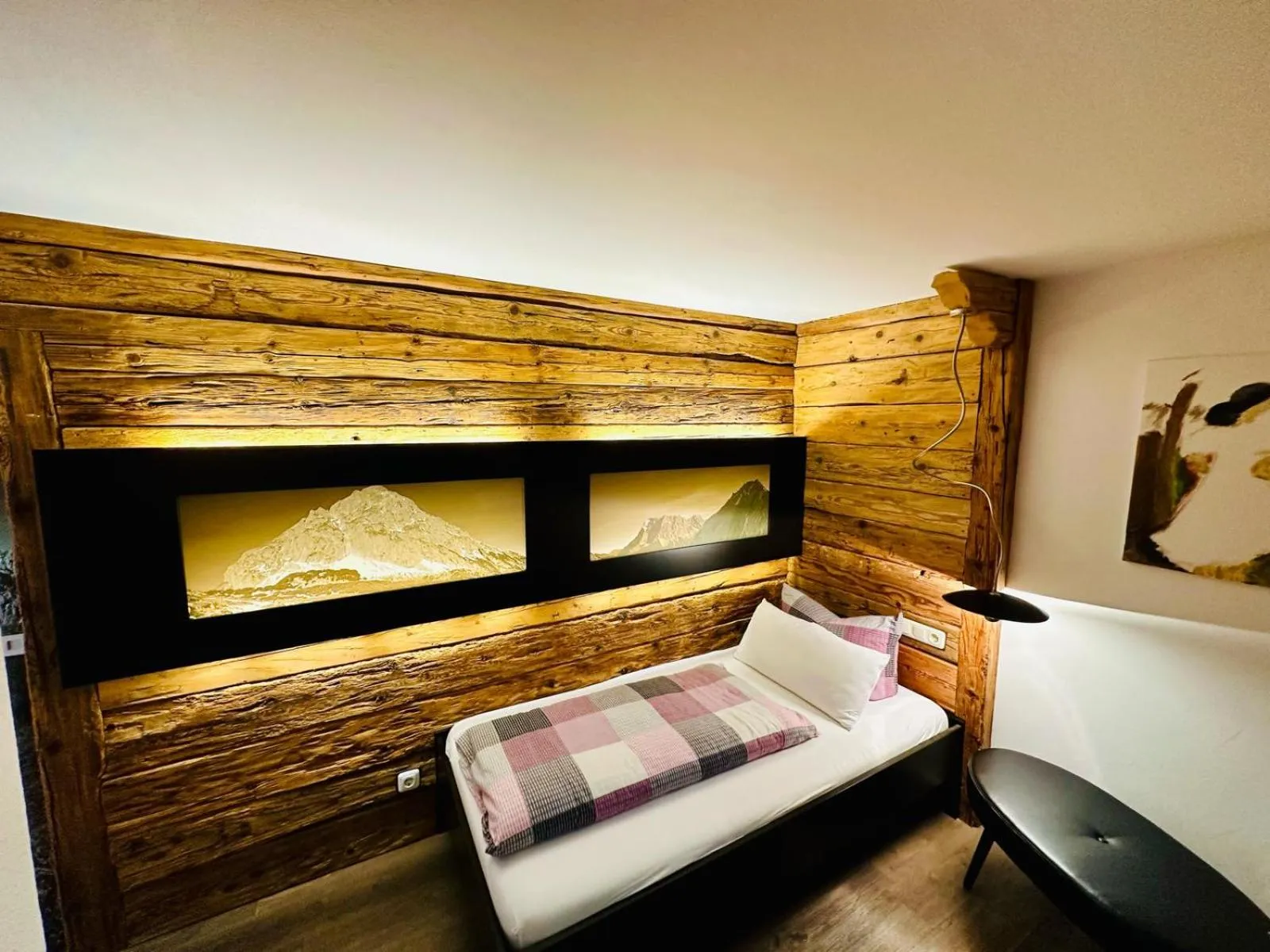 Bed in Gästehaus Bühler