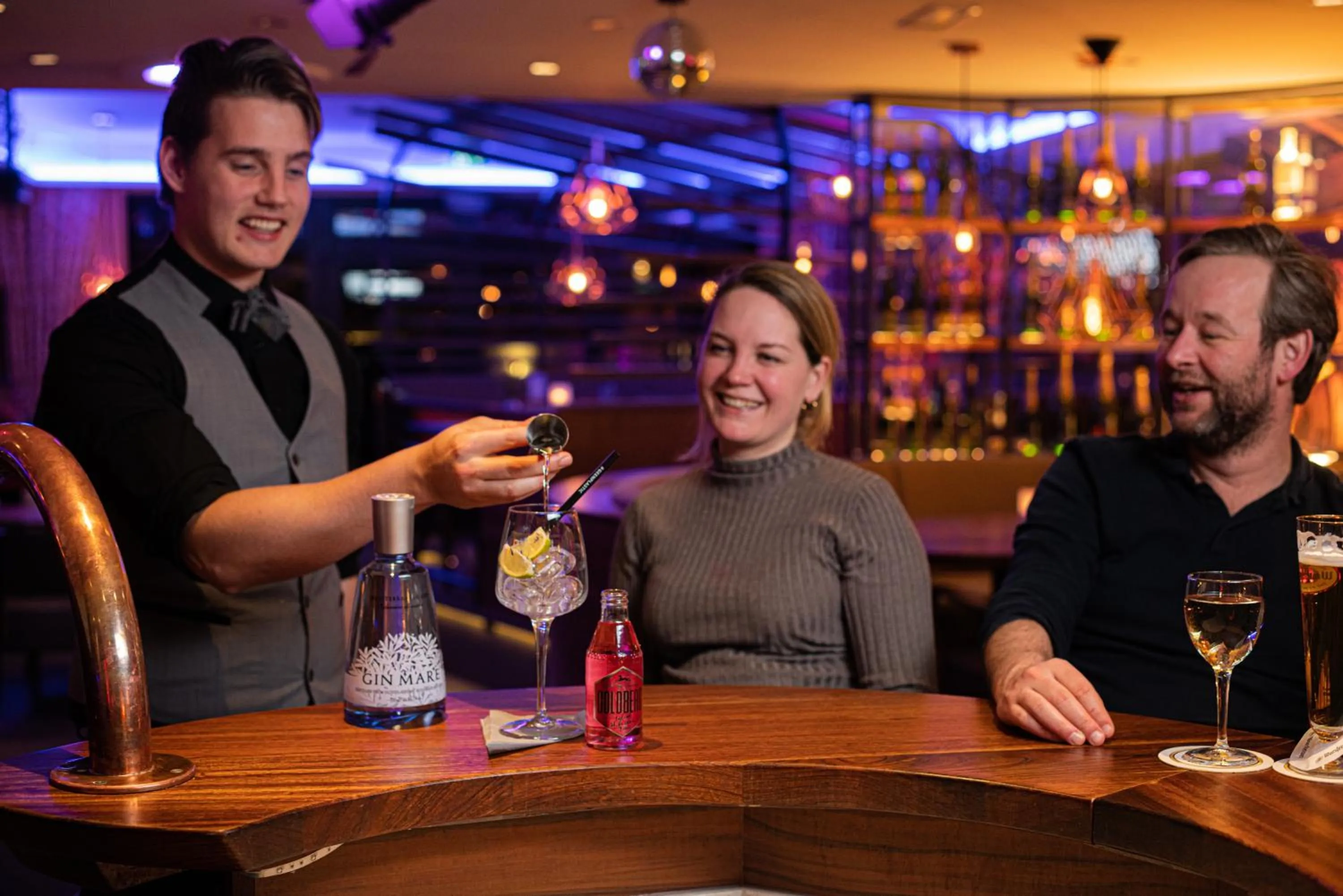 Lounge or bar in Vakantiehotel Der Brabander