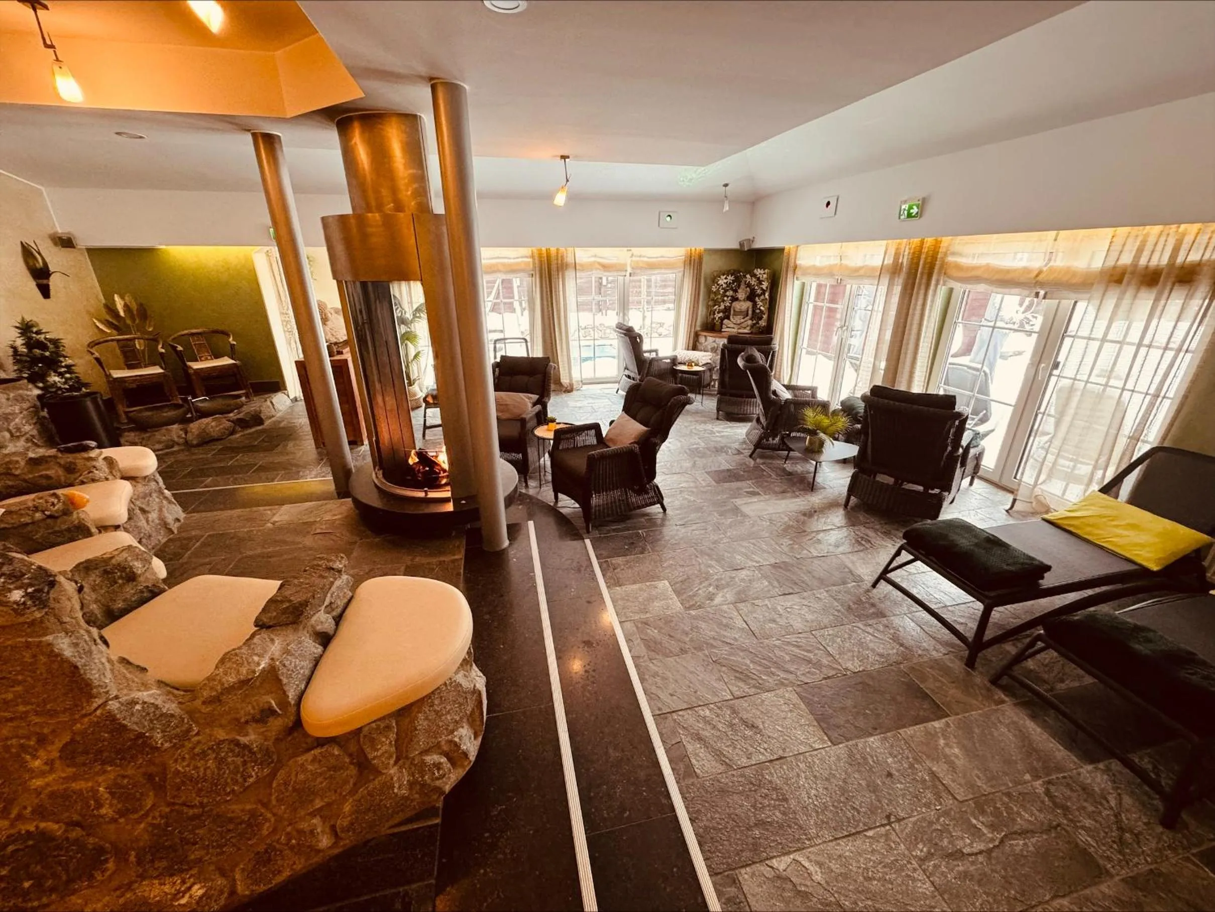 Sauna in Vakantiehotel Der Brabander