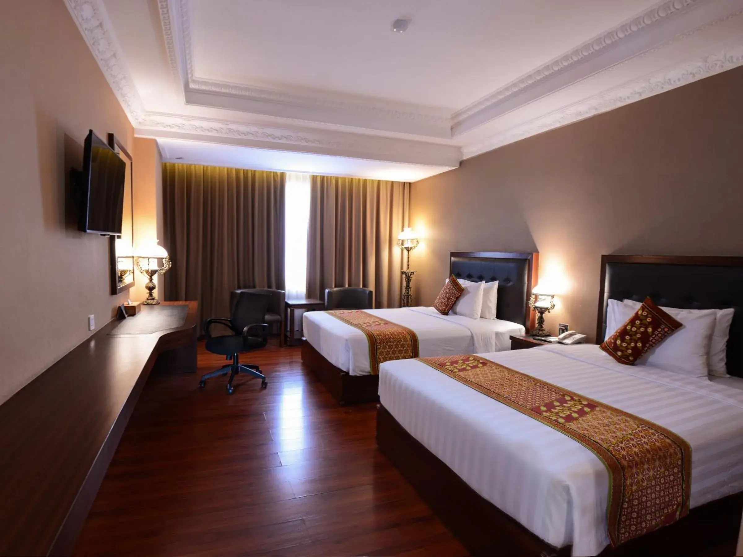 Deluxe Twin Room in The Rich Jogja Hotel Deluxe Twin Room in The Rich Jogja Hotel