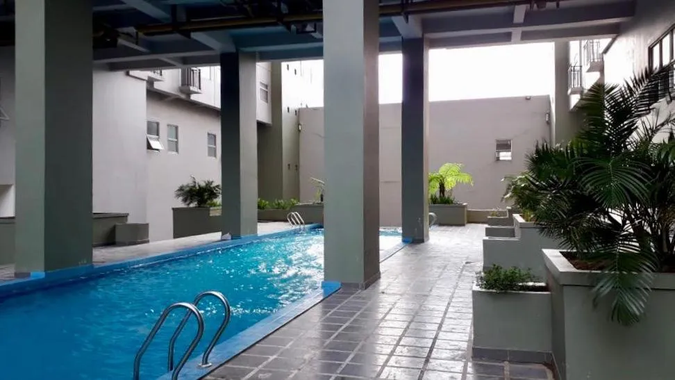 Swimming pool in Grand Asia Afrika Apartment Bellevue Bandung