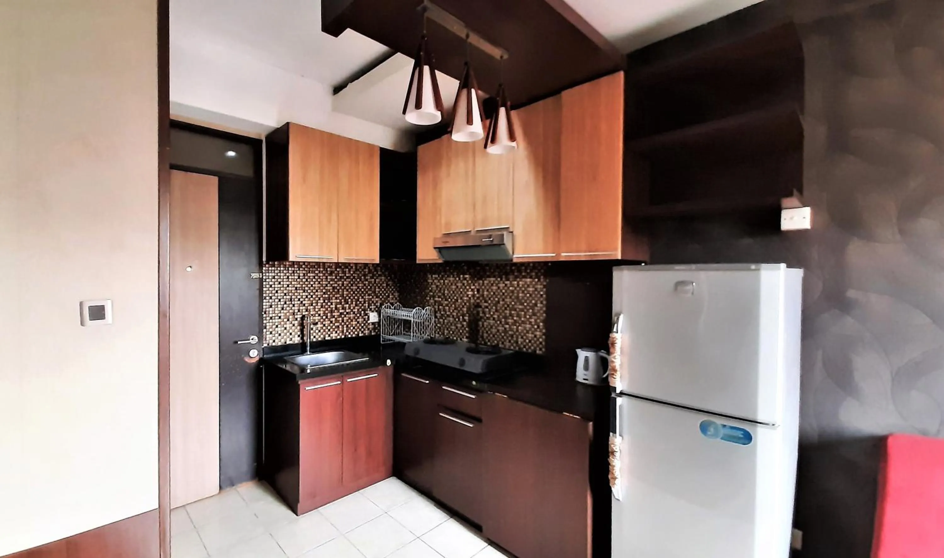 kitchen in High Livin Apartment Baros
